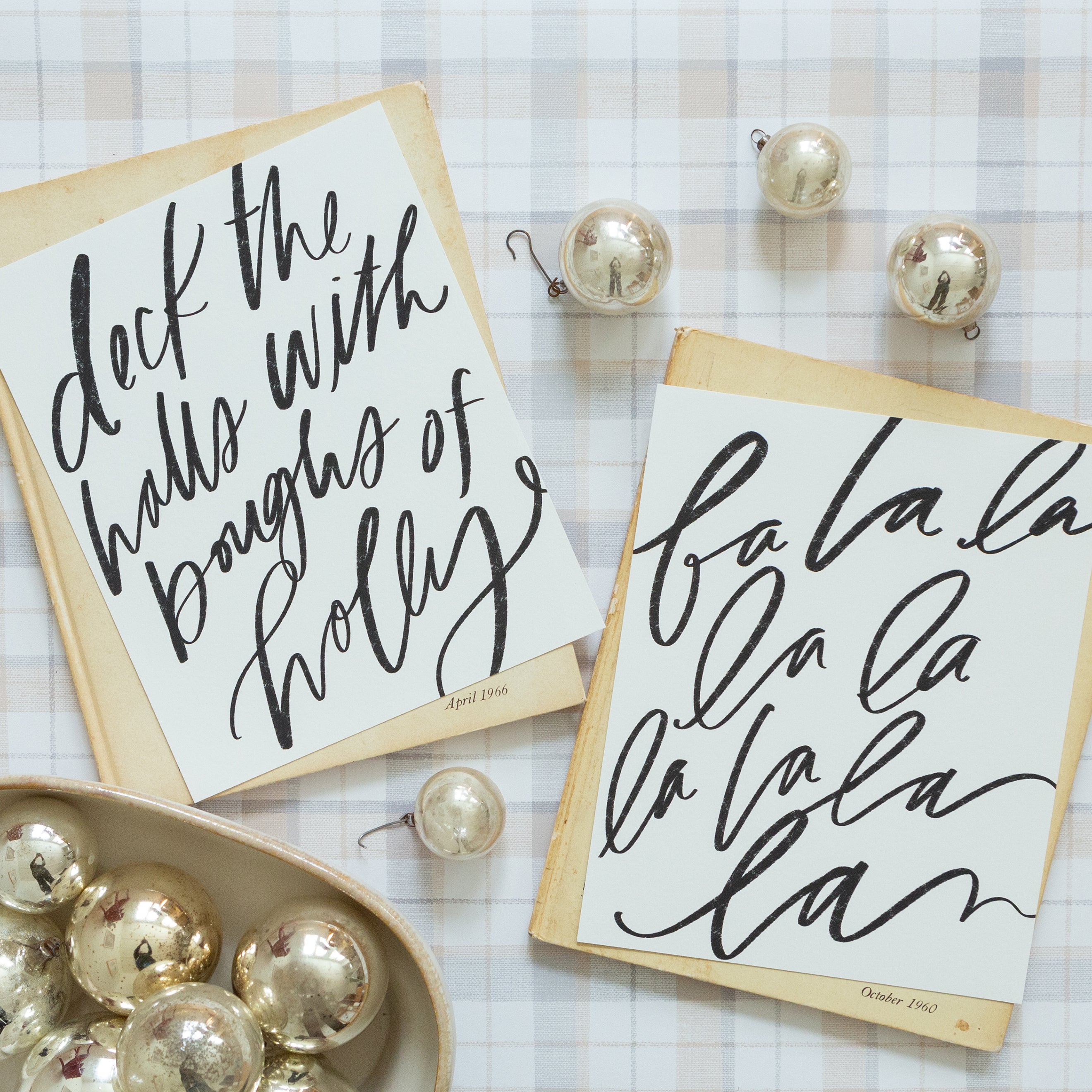 Deck the Halls Luxe Art Print