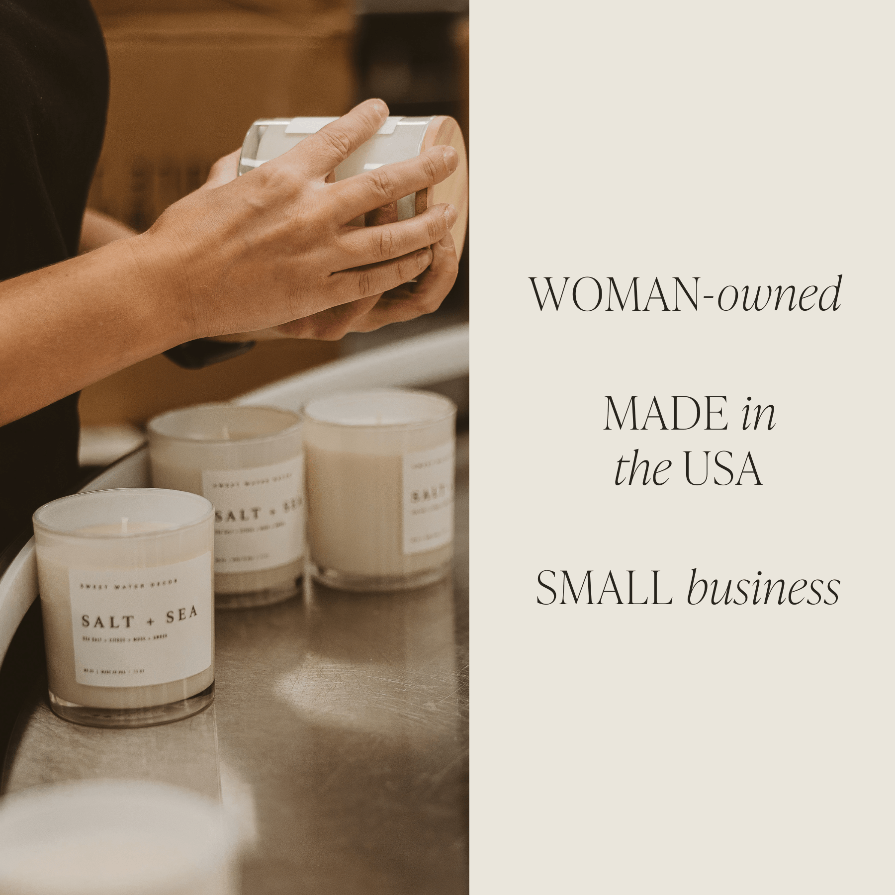 Island Air Soy Candle (11oz White Jar)