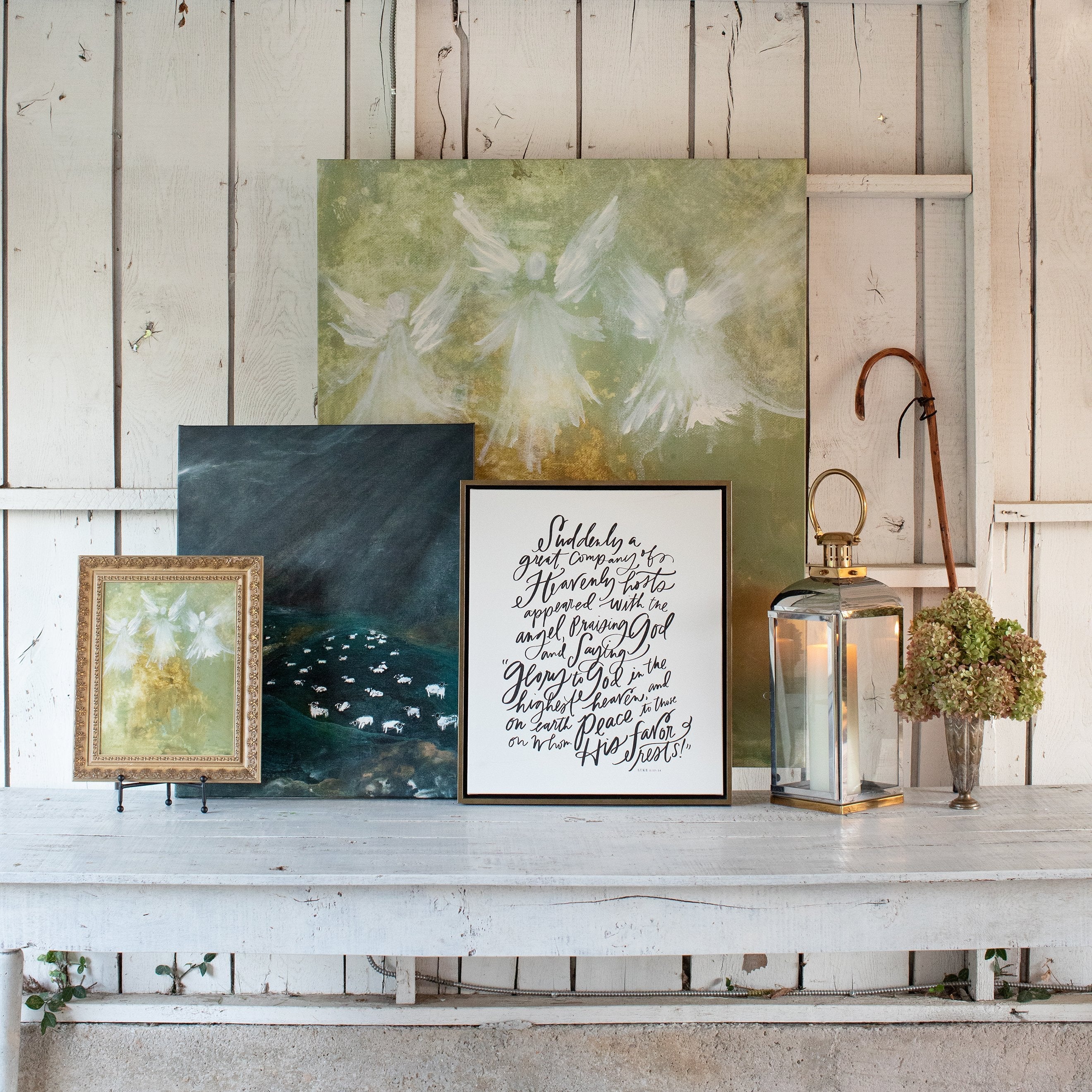 Heavenly Hosts Canvas Wall Art