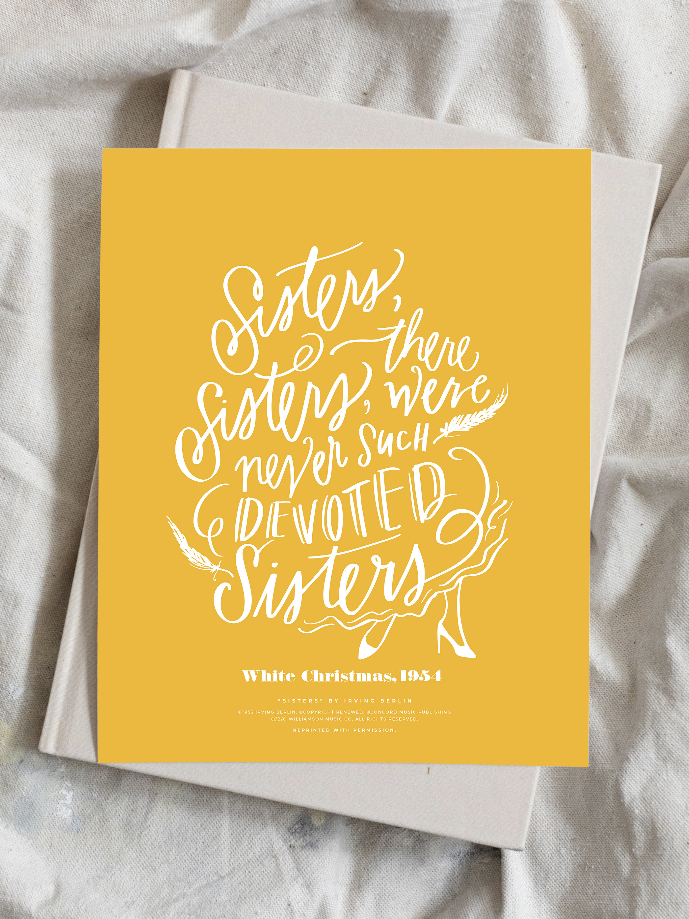 Sisters, Sisters Luxe Honey Luxe Art Print