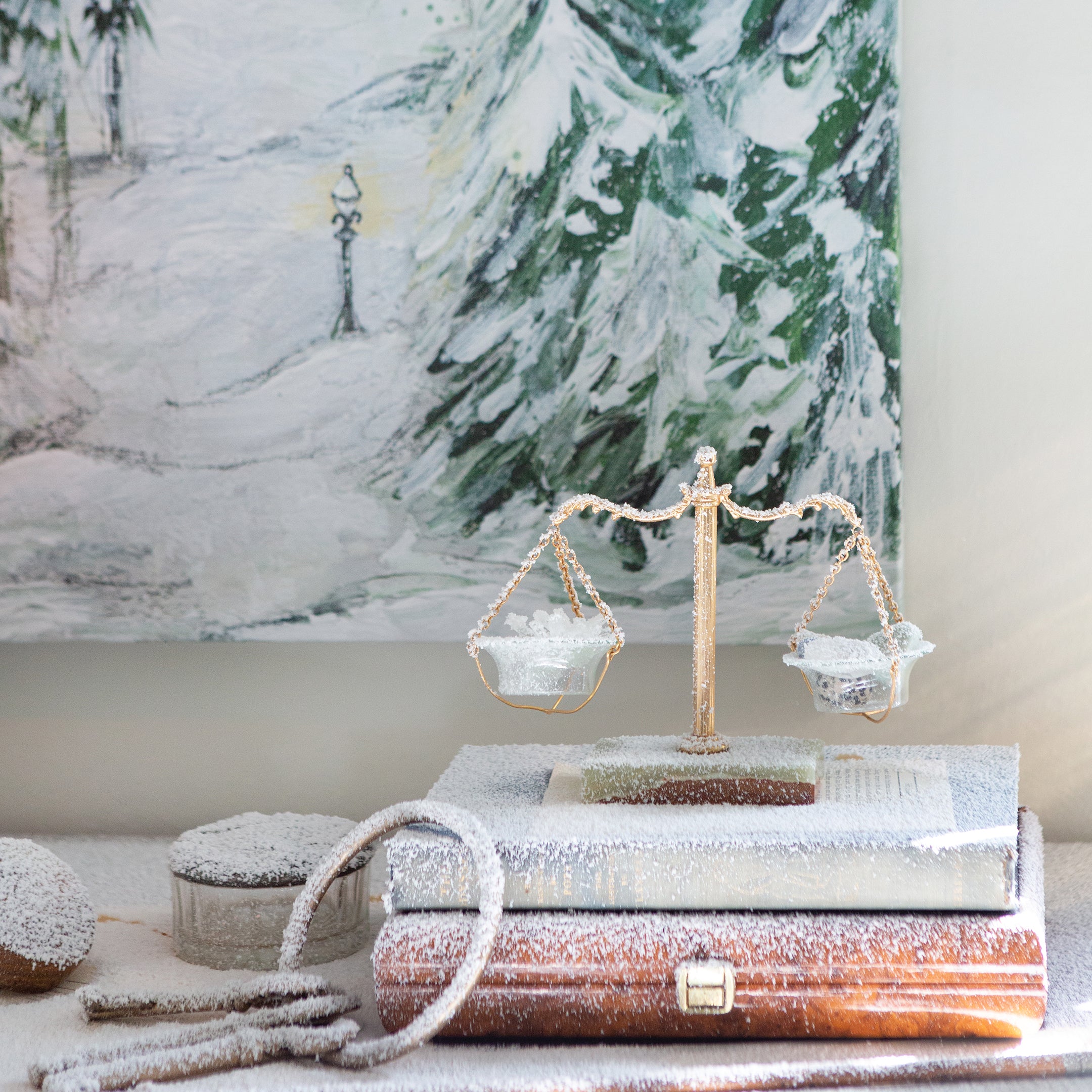 The Lamp Post Canvas Wall Art