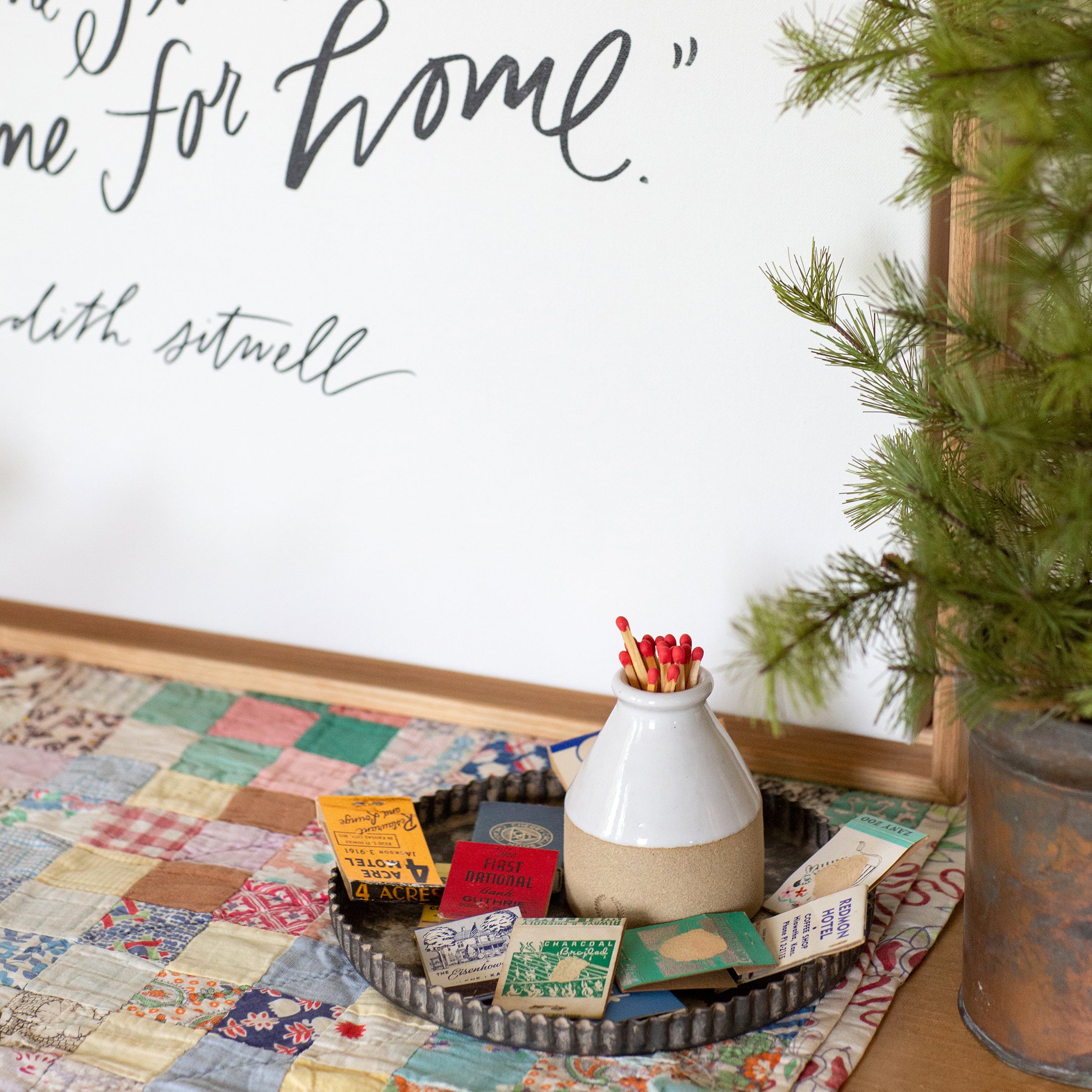 Winter is the time for Home | Canvas