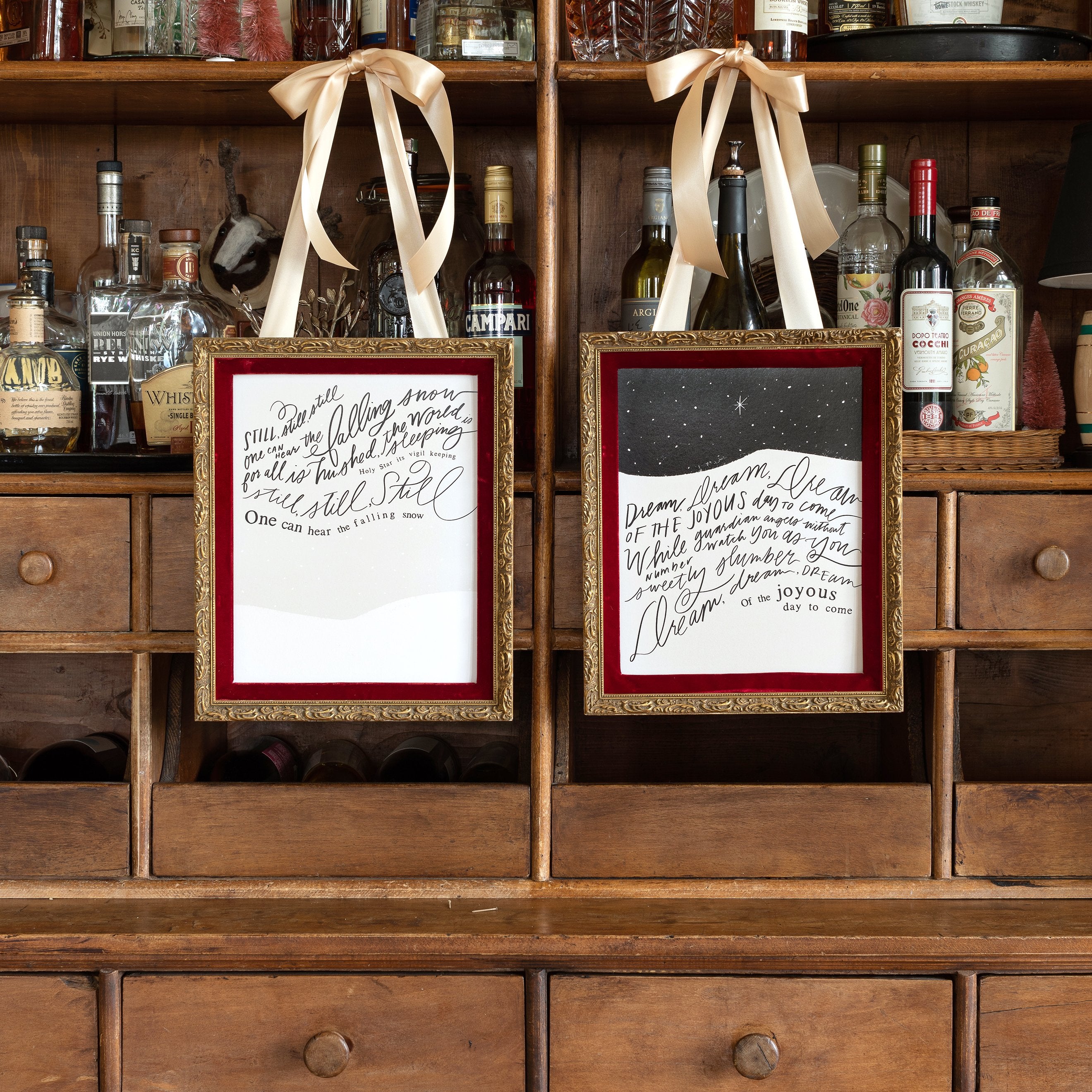 Dream Dream Dream (Christmas Lullaby) Luxe Art Print