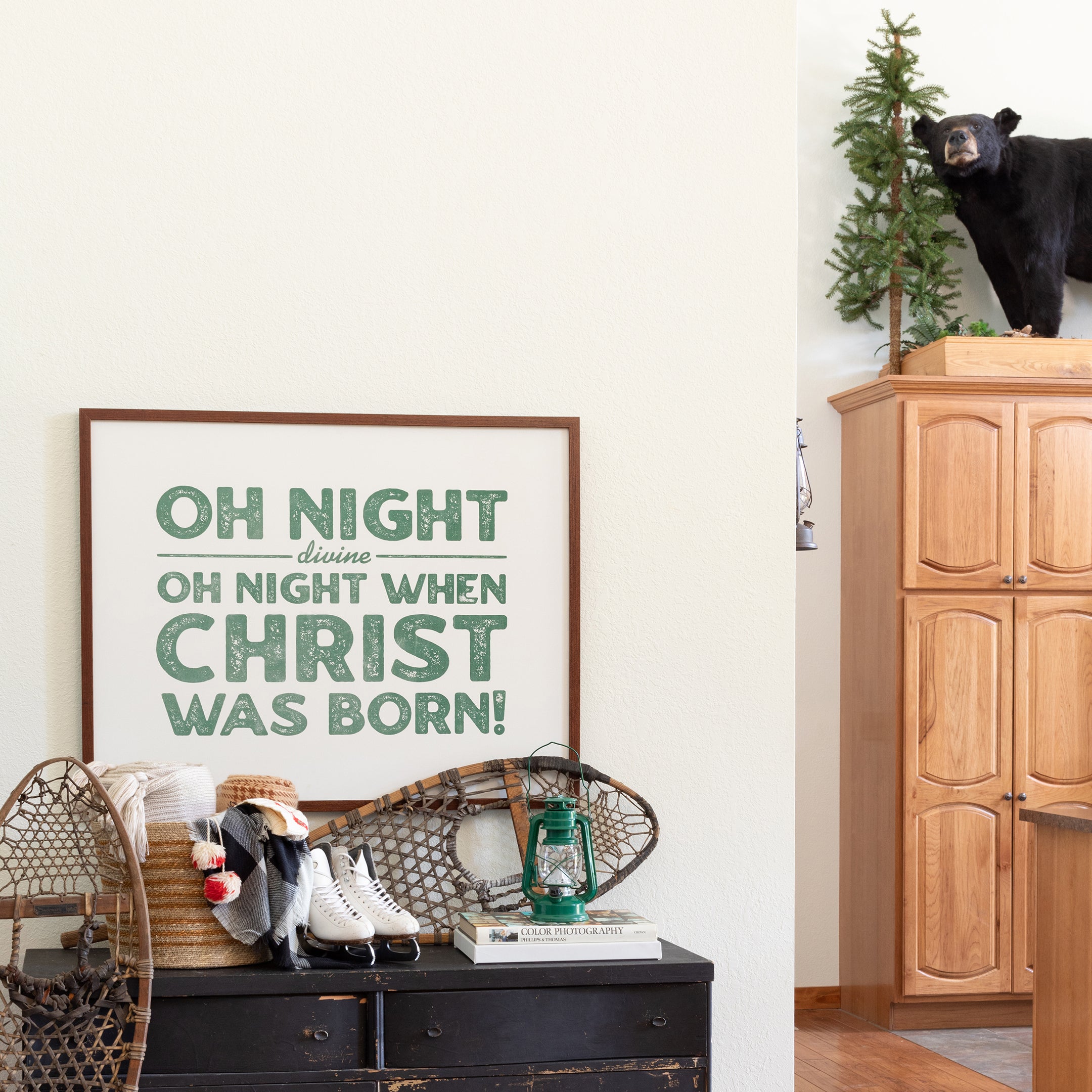 O Night When Christ was Born | Schoolhouse | Canvas