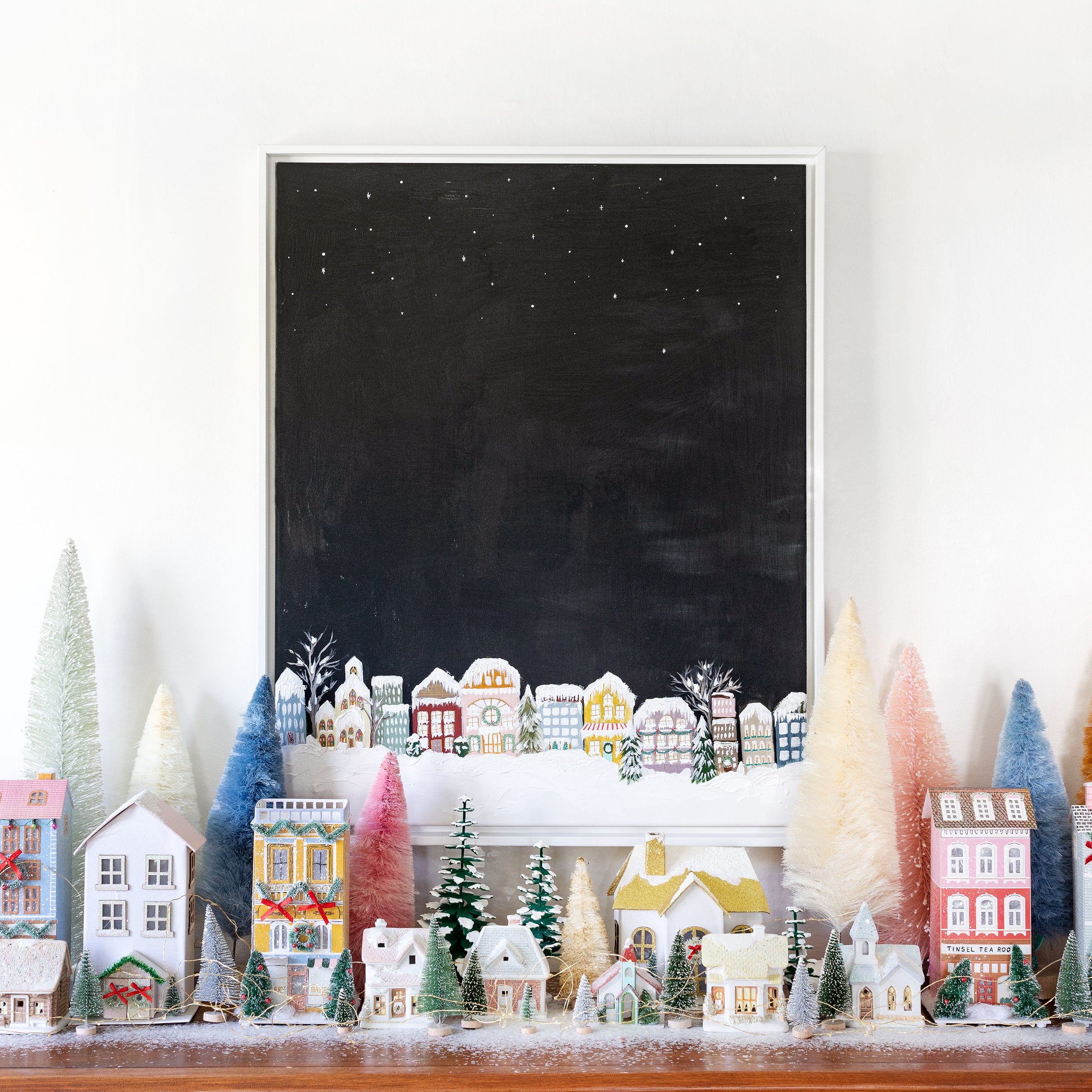 Village After Snow | Canvas