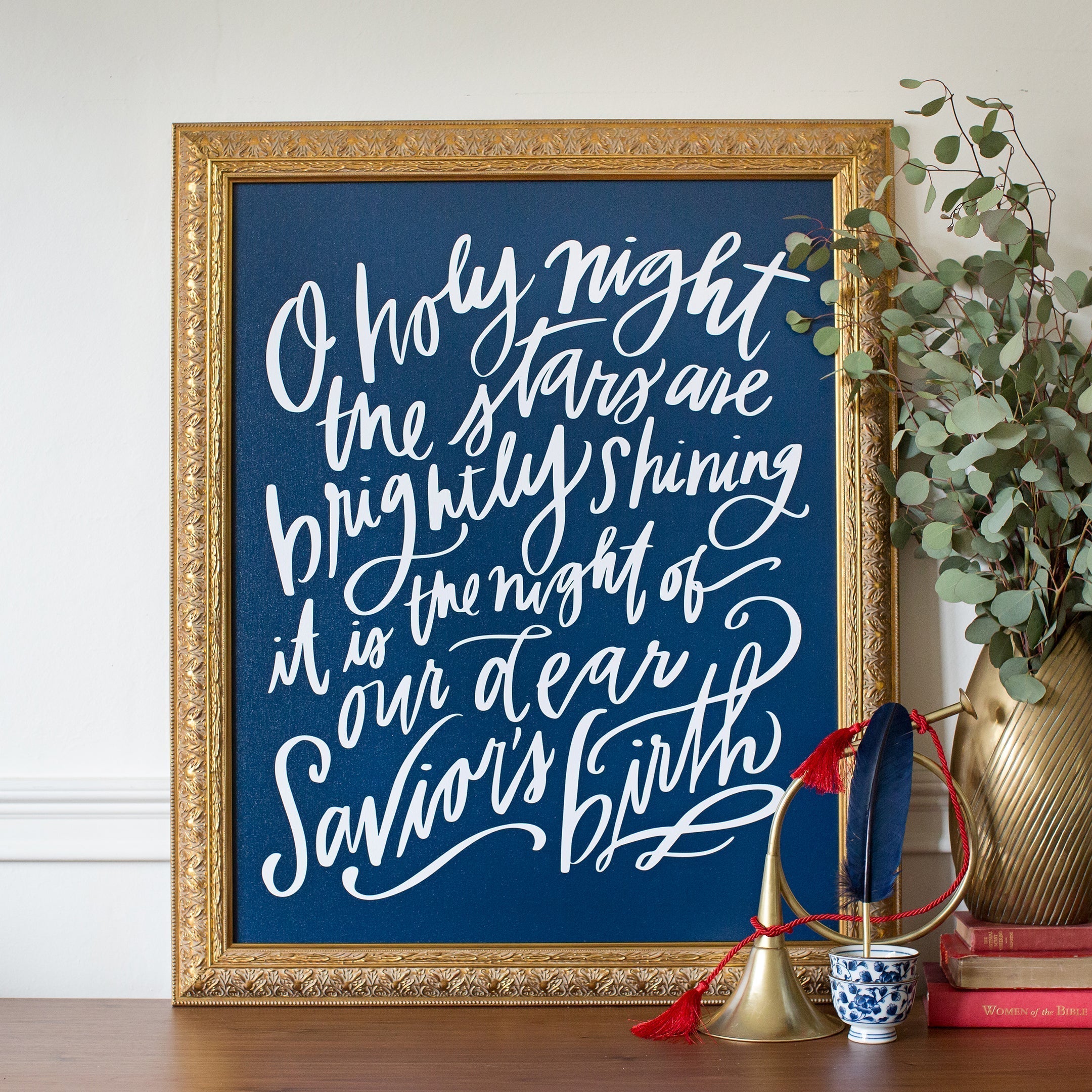 O Holy Night | Pure White | Canvas