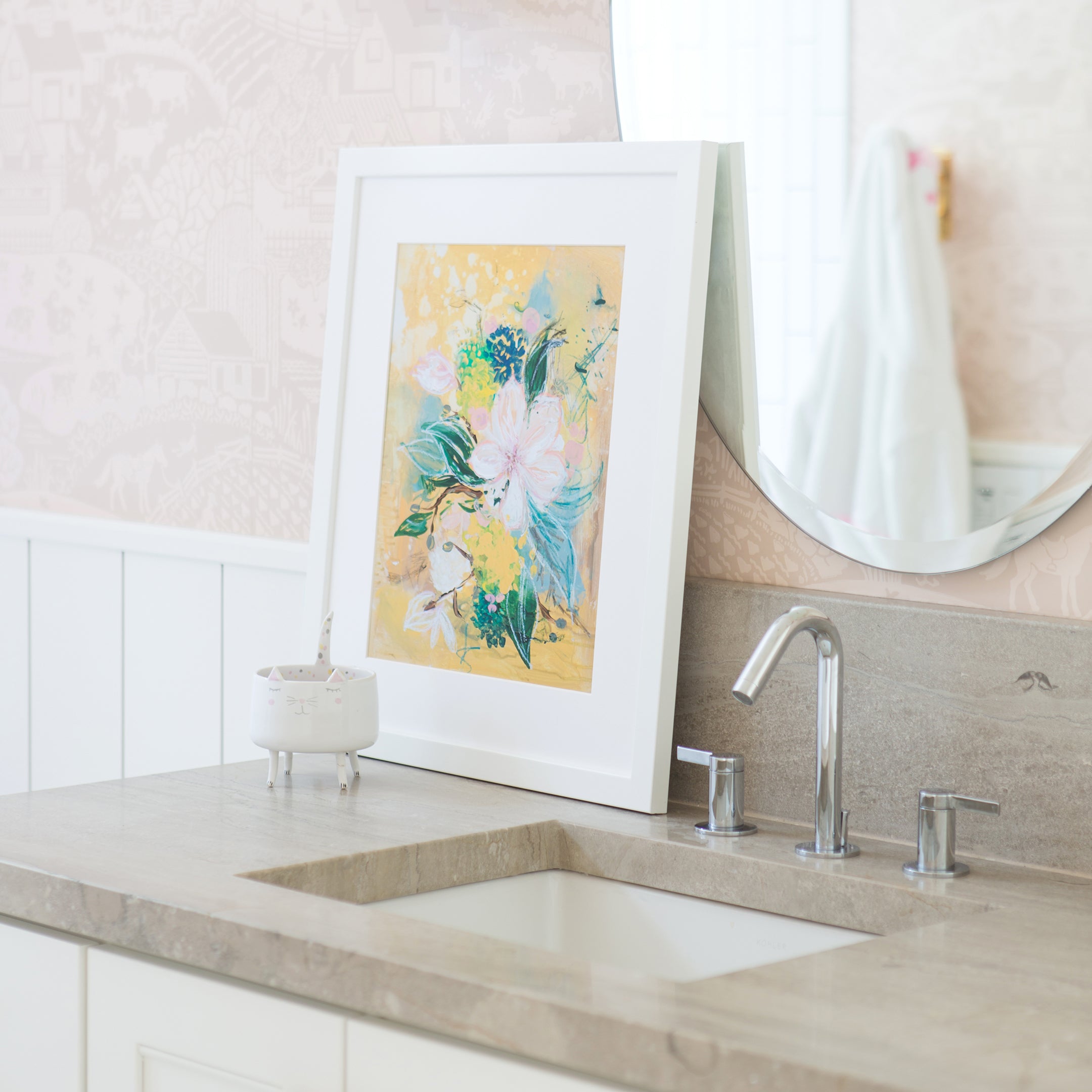 Olive's Bouquet | Art Print