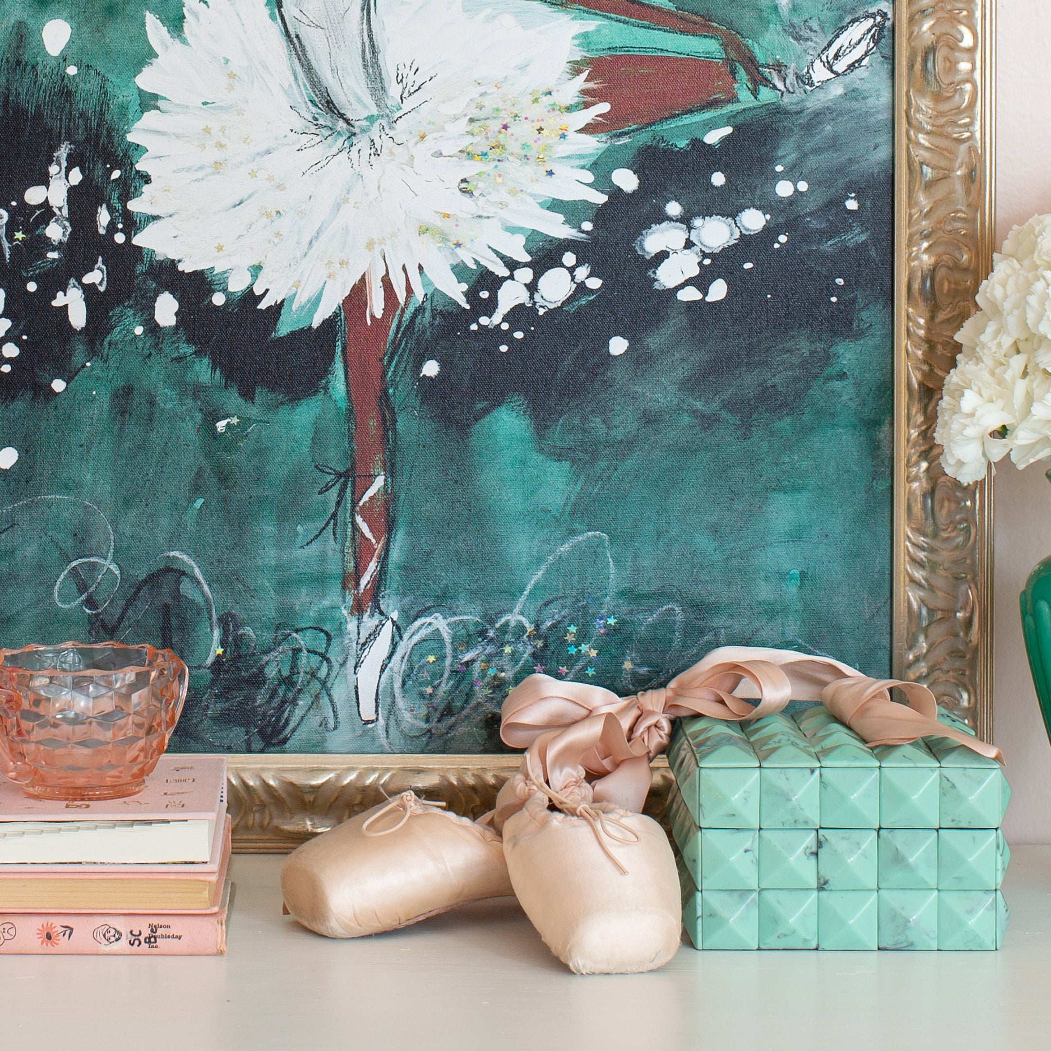 Ballerina on Stage | Canvas