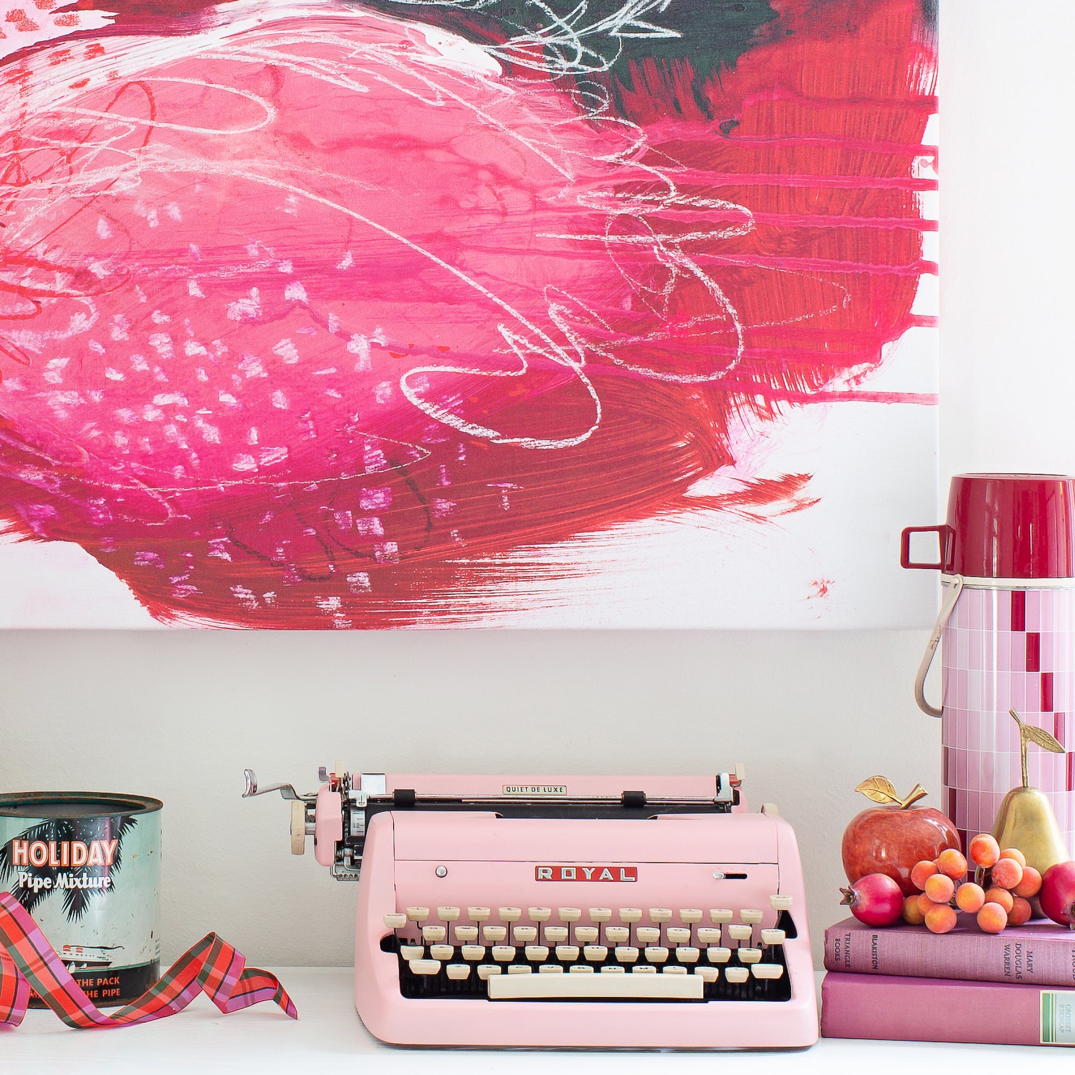 Fruitcake Textured Canvas Wall Art