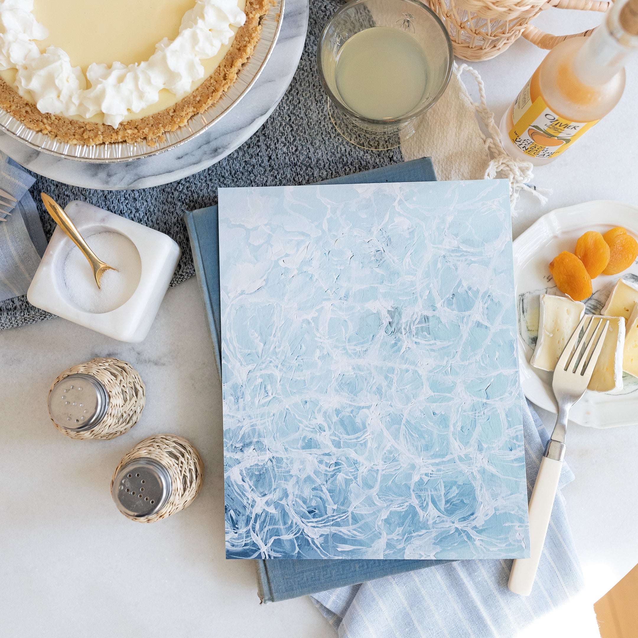 Sparkling Water Luxe Art Print