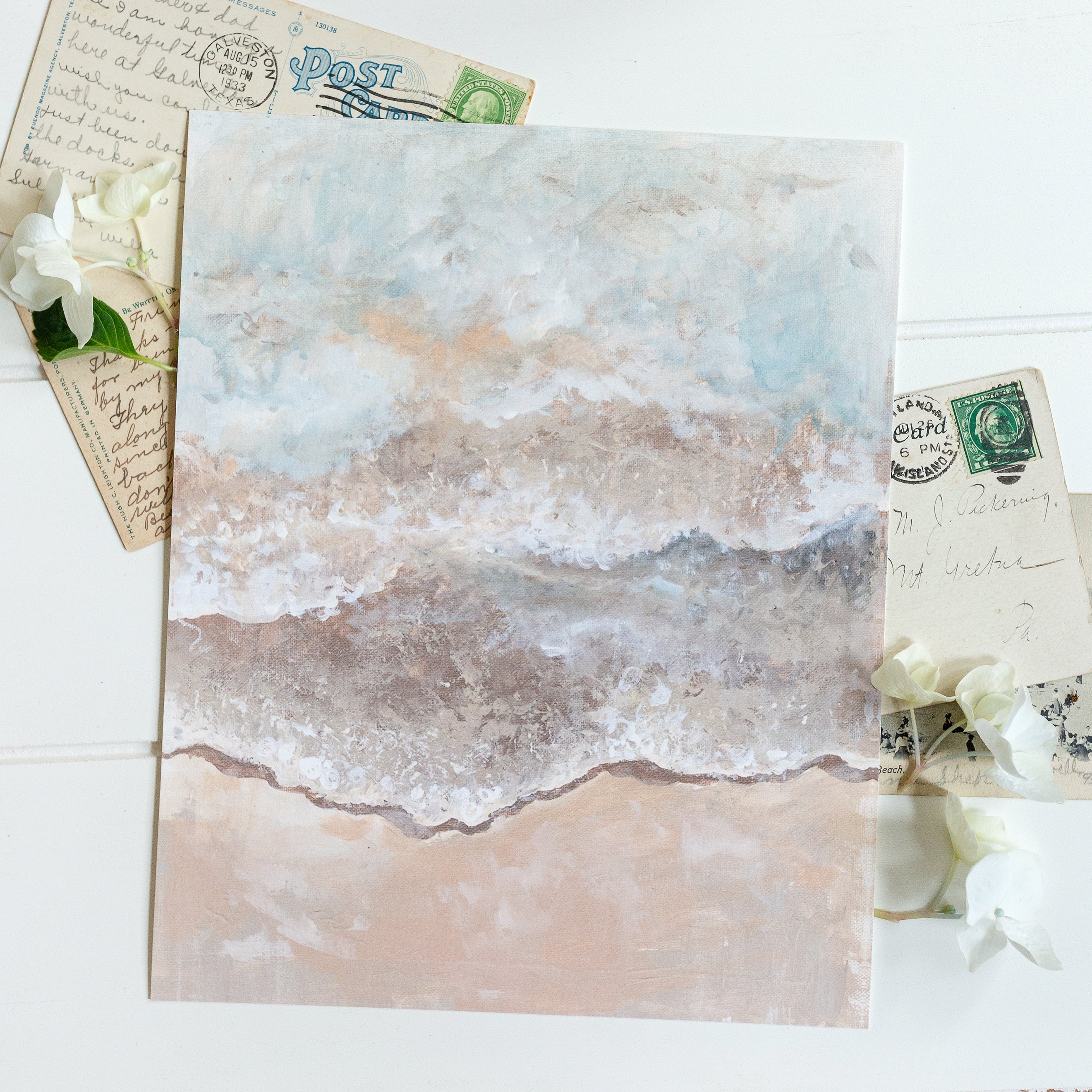 Sandy Shore Canvas Wall Art
