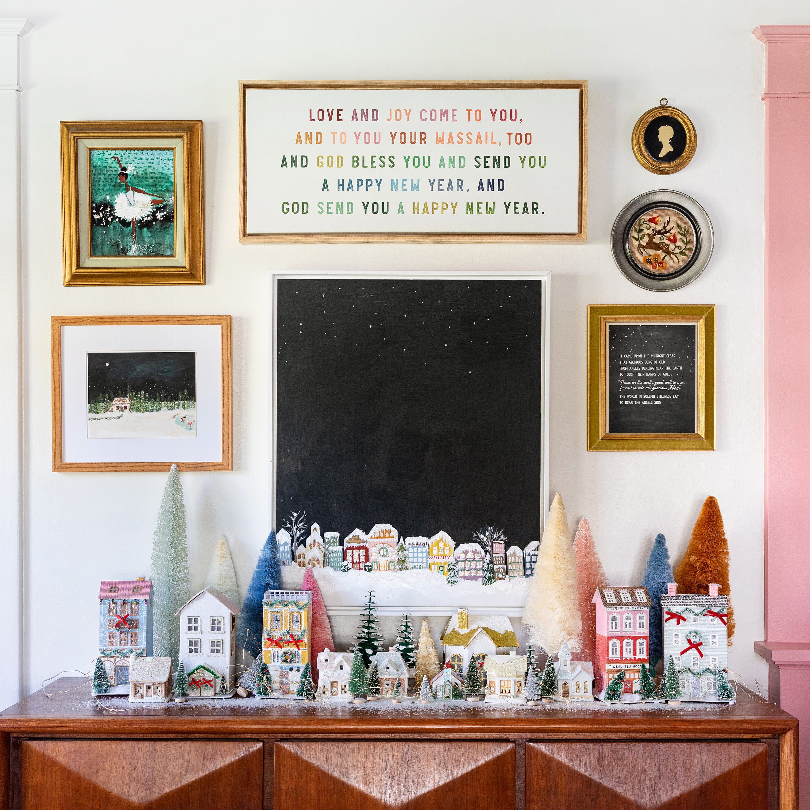 Village After Snow | Canvas