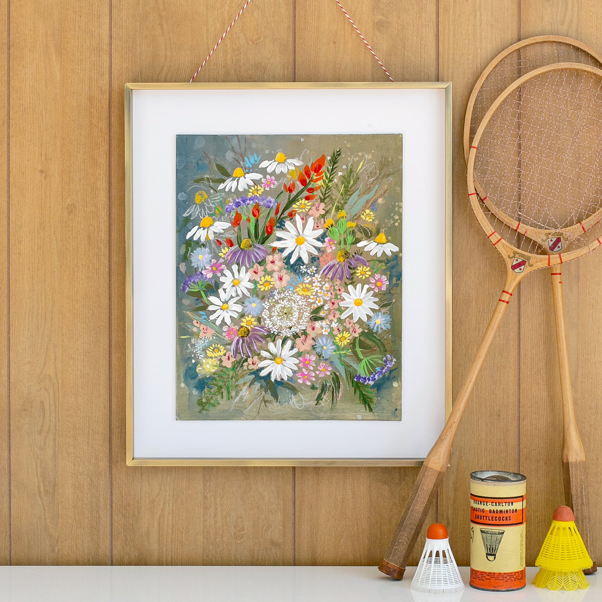 Summer Wildflowers Canvas Wall Art