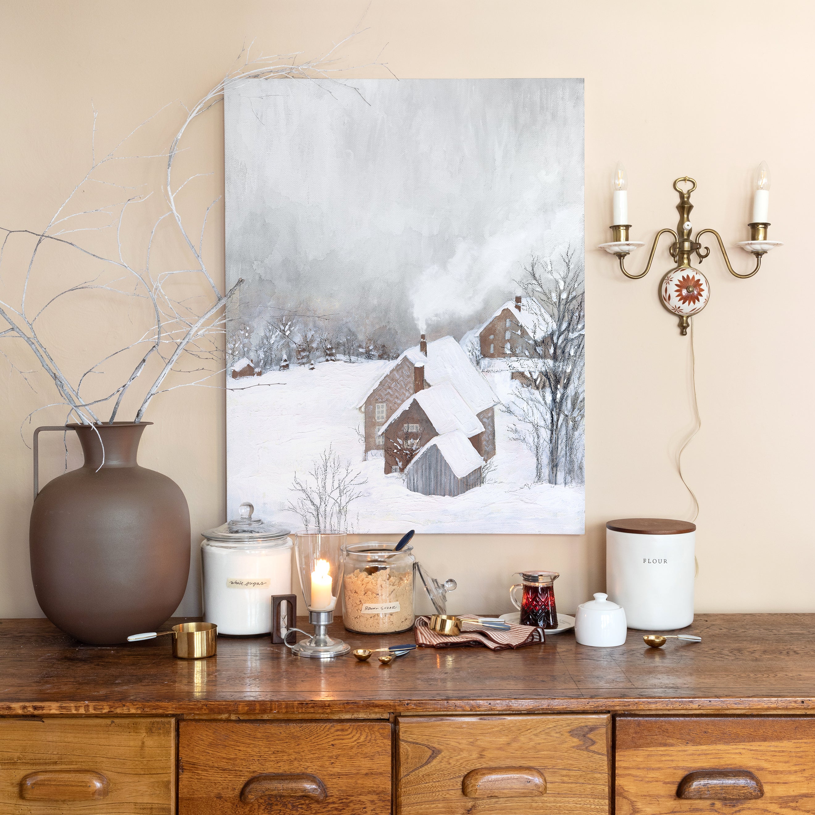 Sugar House Canvas Wall Art