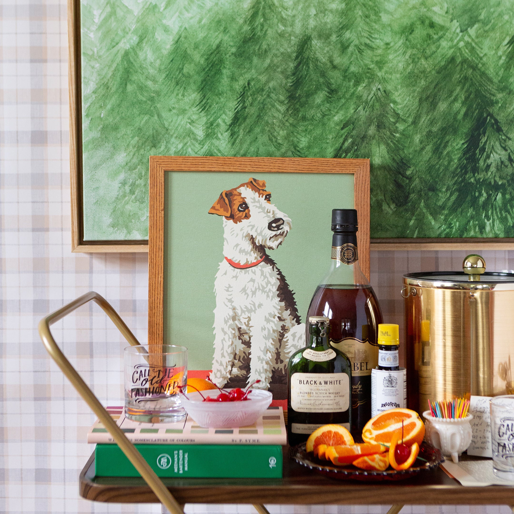 Morgan the Terrier | Canvas