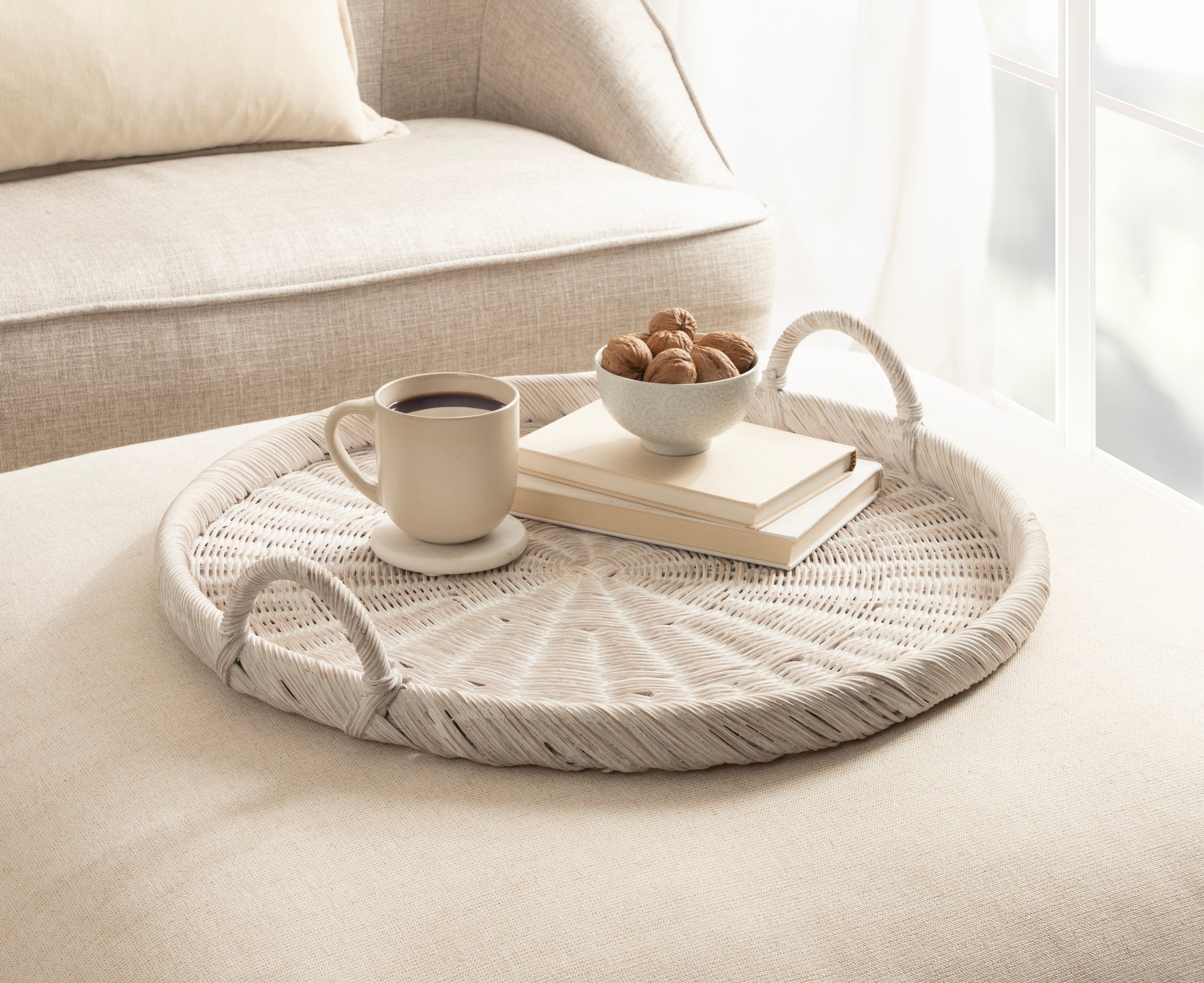 Cormont Rattan Serving Tray