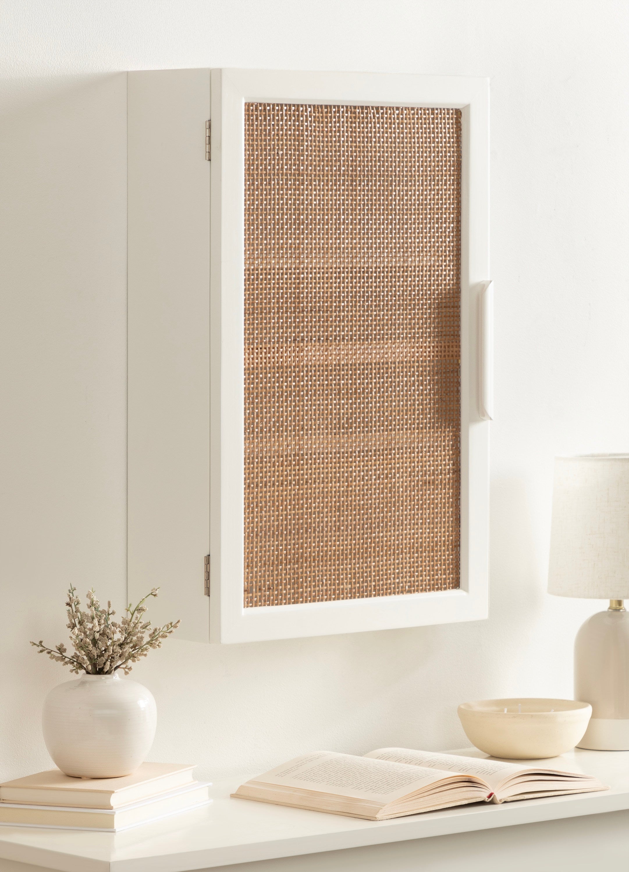 Ori Rattan Wall Cabinet