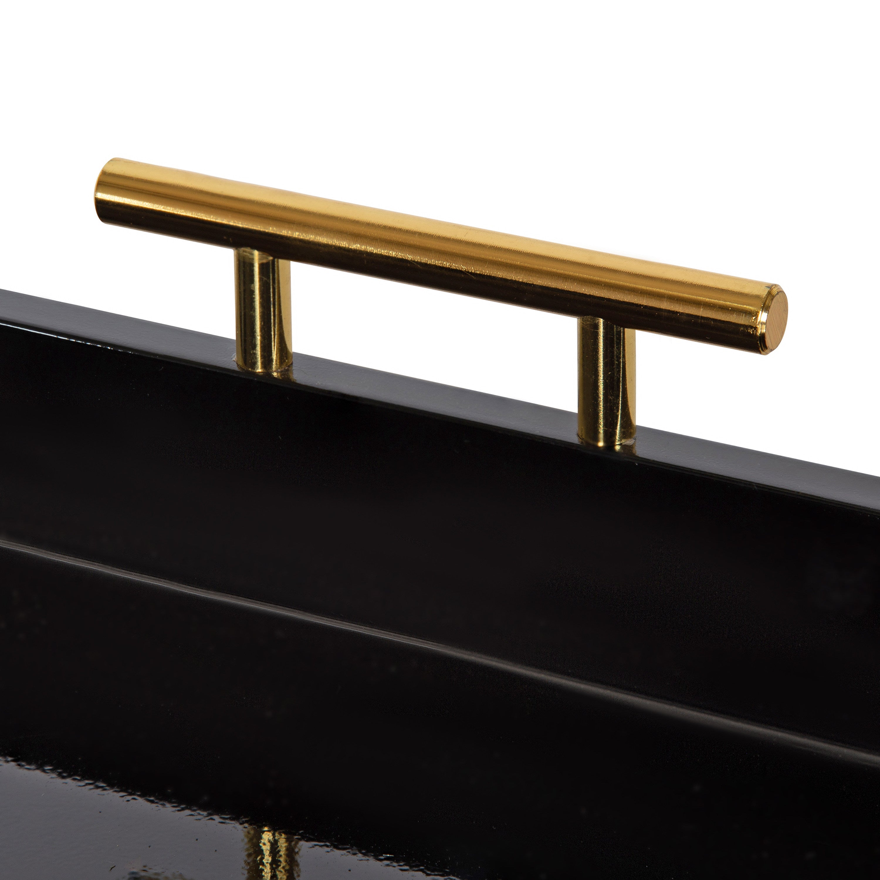 Lipton Hexagon Decorative Tray with Metal Handles