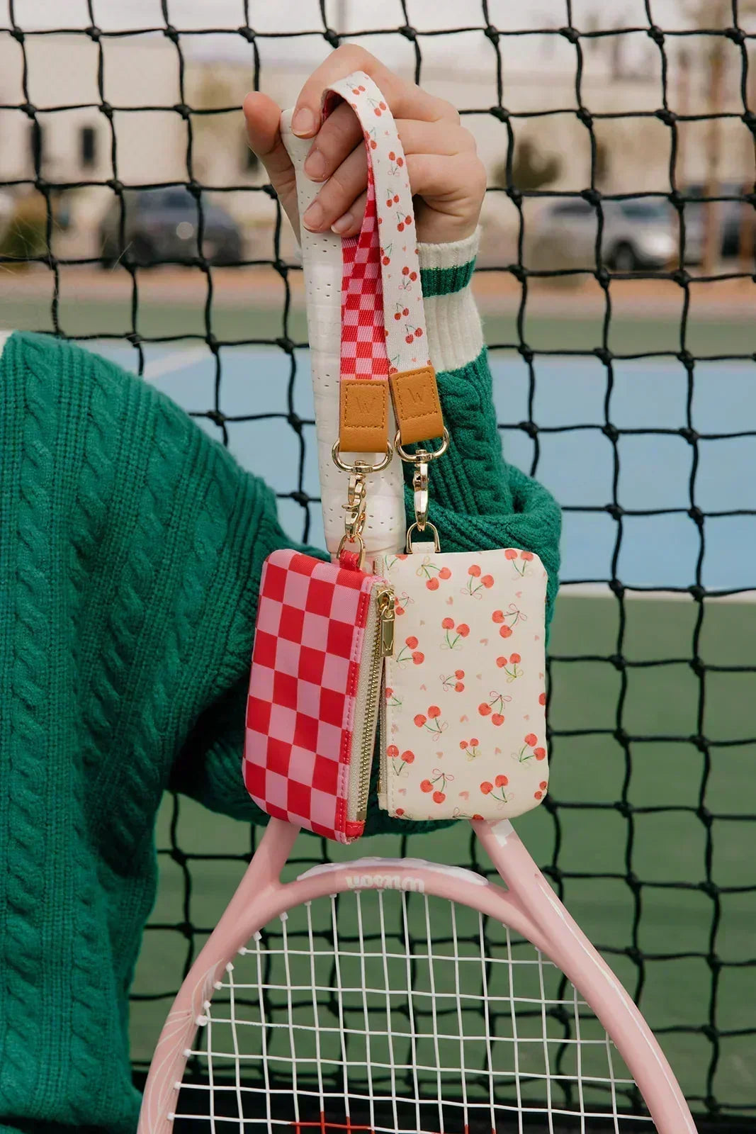 Raspberry Rush Large Zipper Pouch