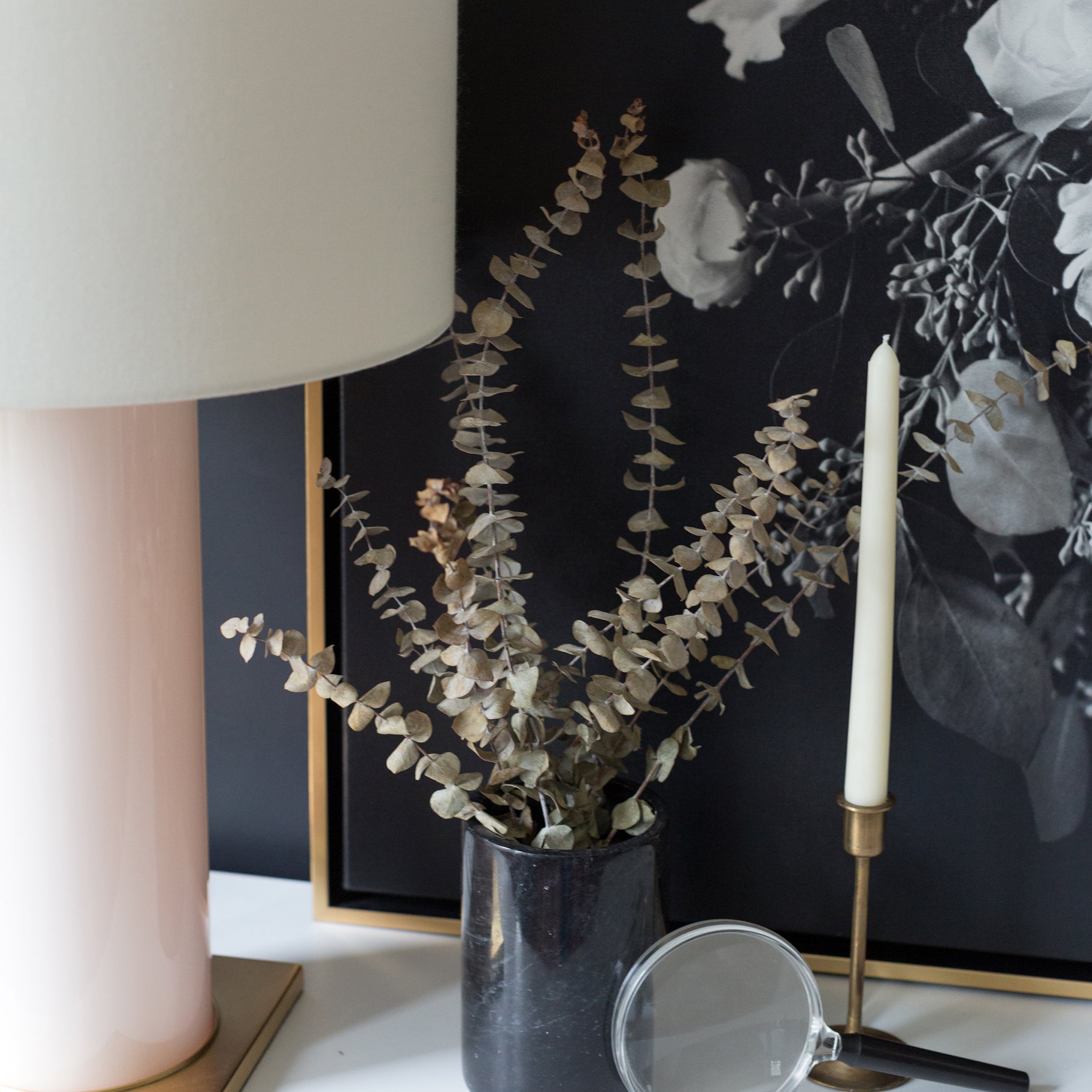 Epic Black Floral | Canvas