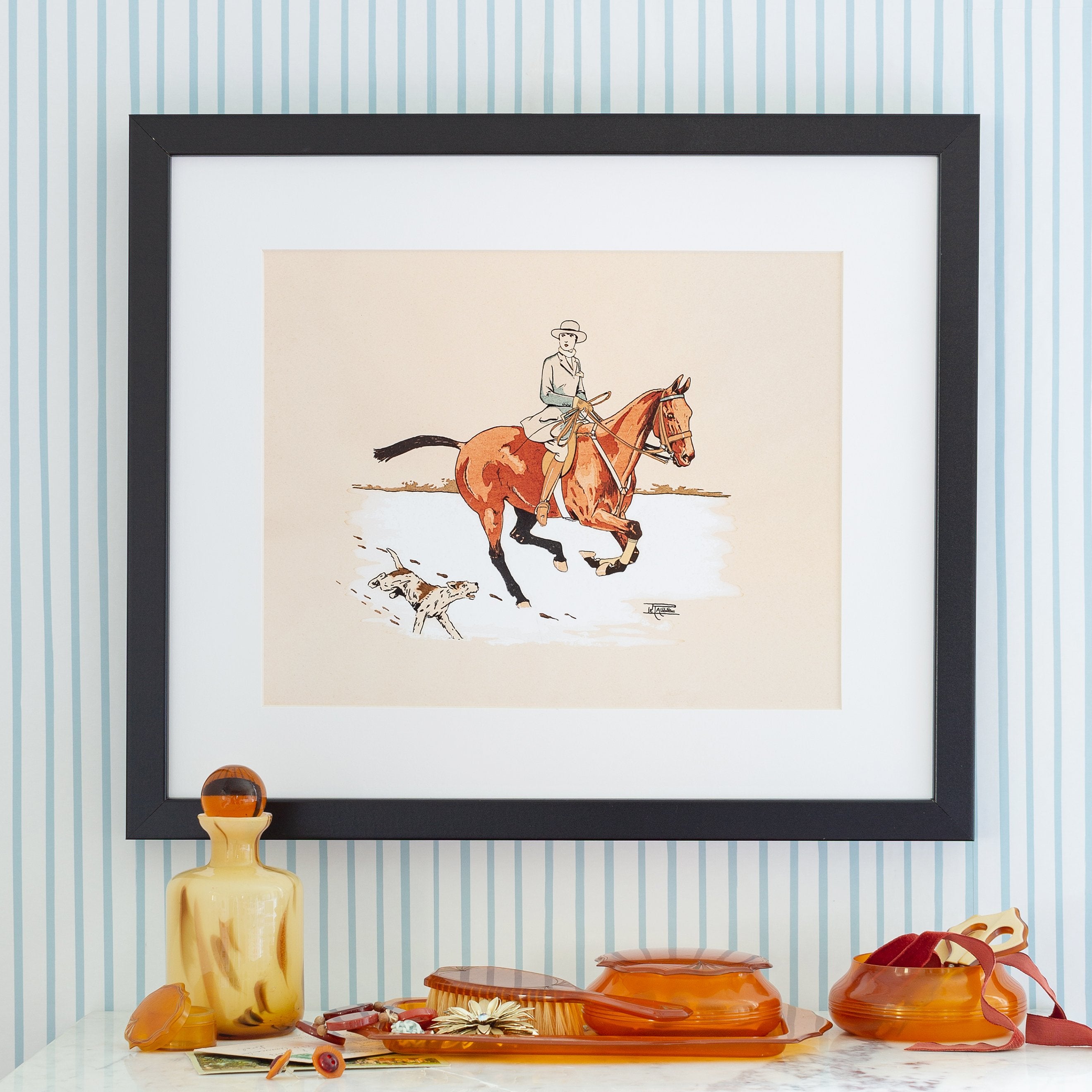 Elizabeth's Ride Canvas Wall Art