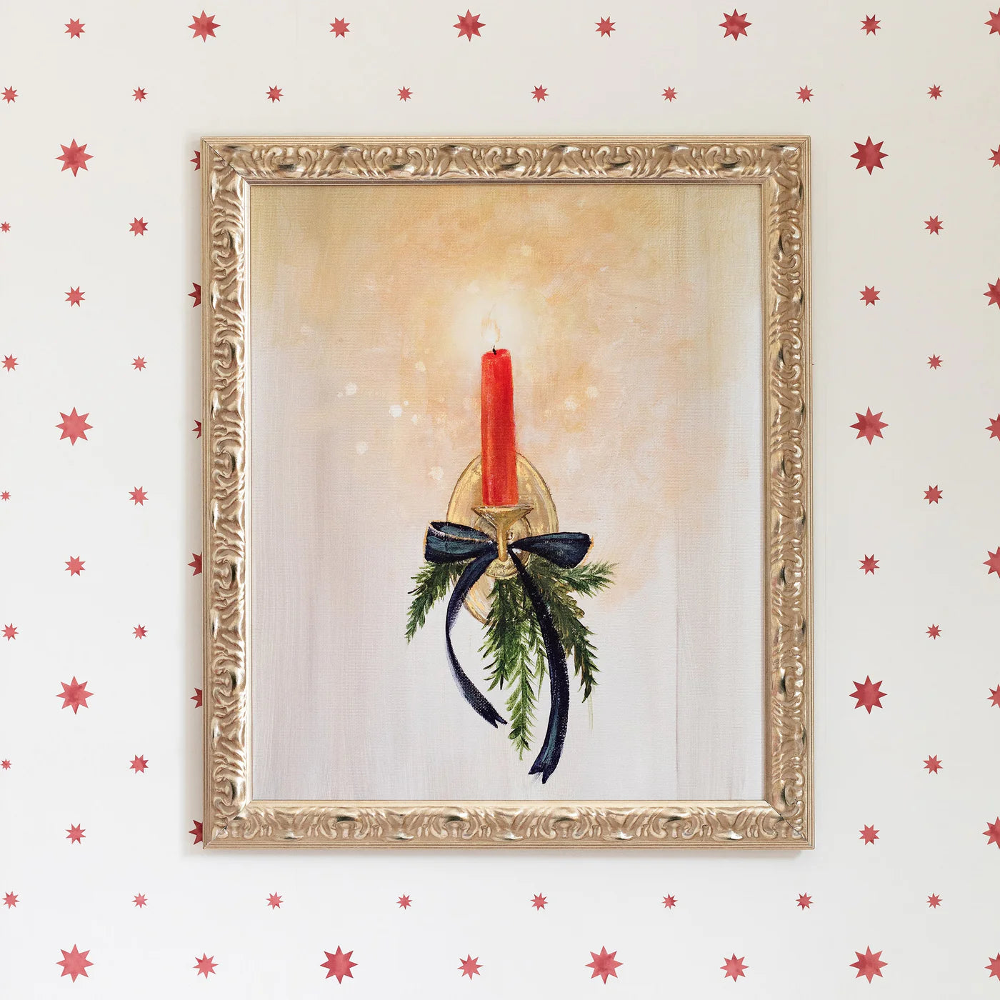 Flicker in the Hallway Luxe Art Print
