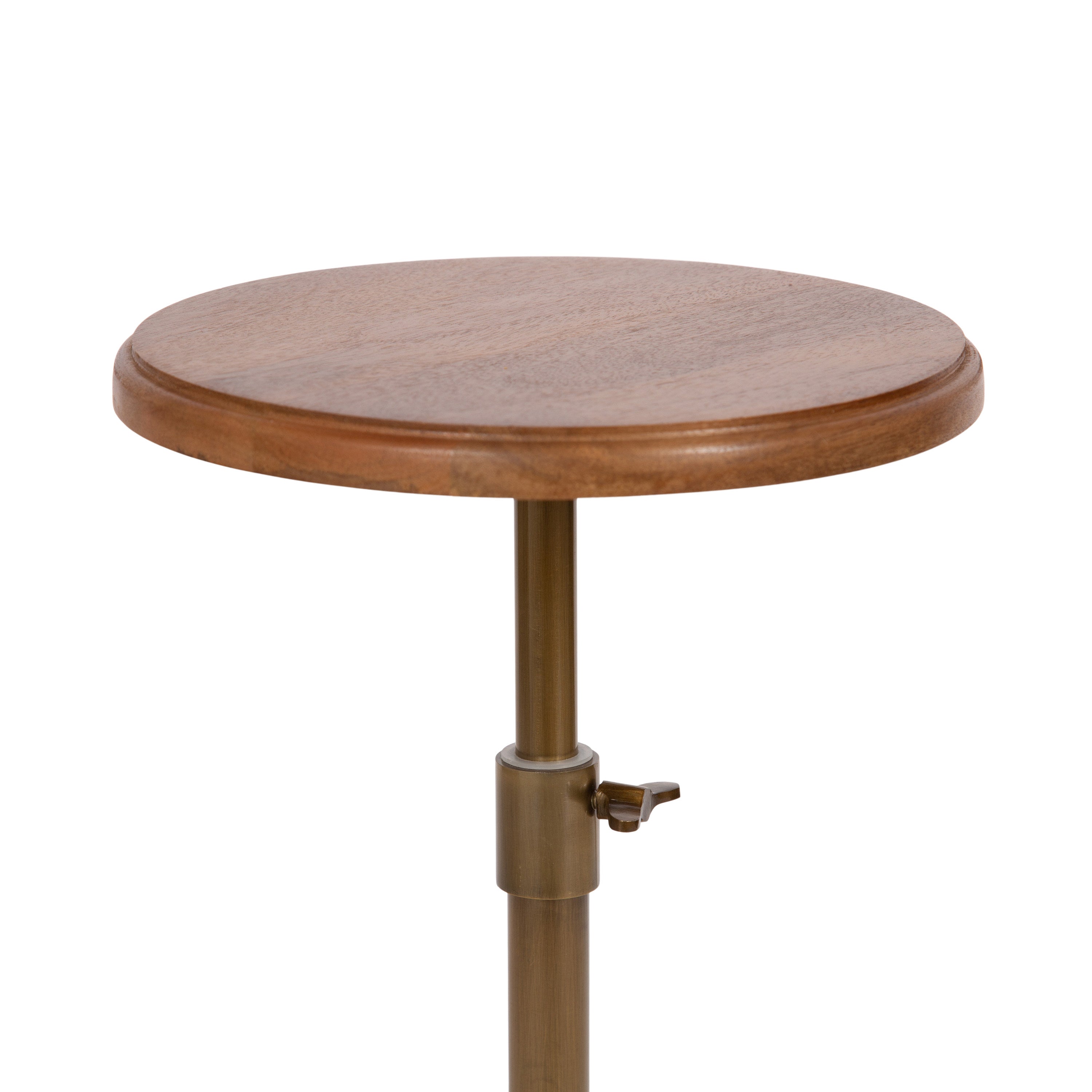 Engles Adjustable Wood Table and Plant Stand