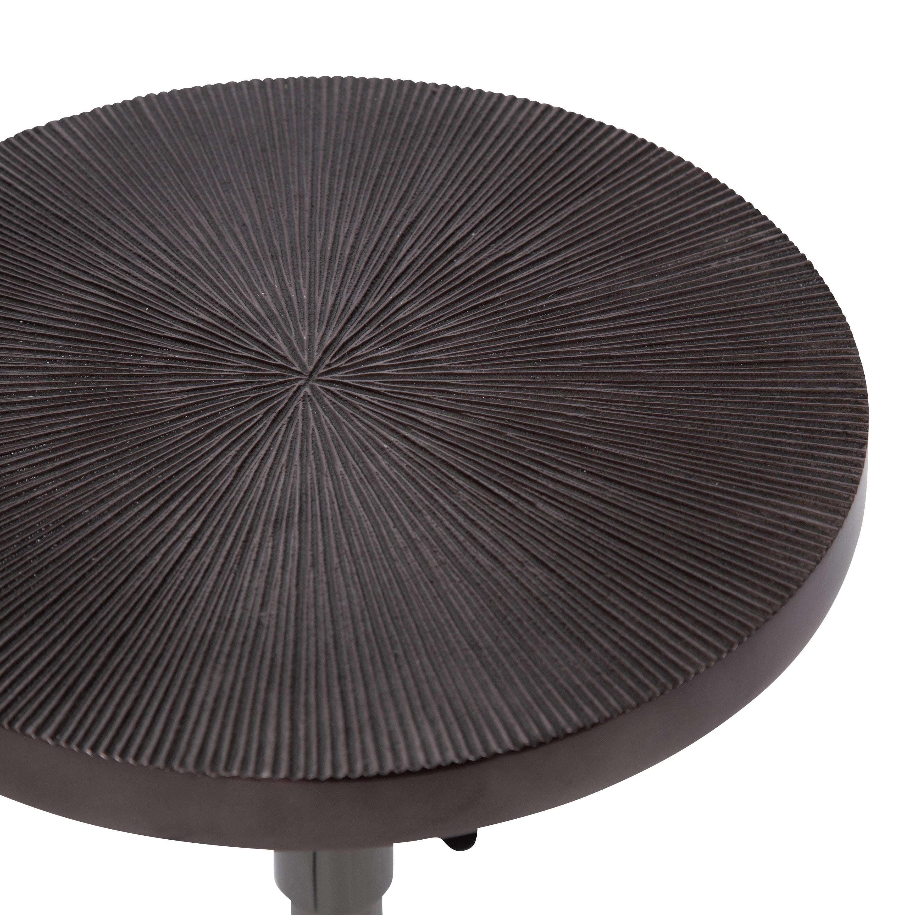 Engles Adjustable Embossed Metal Table and Plant Stand