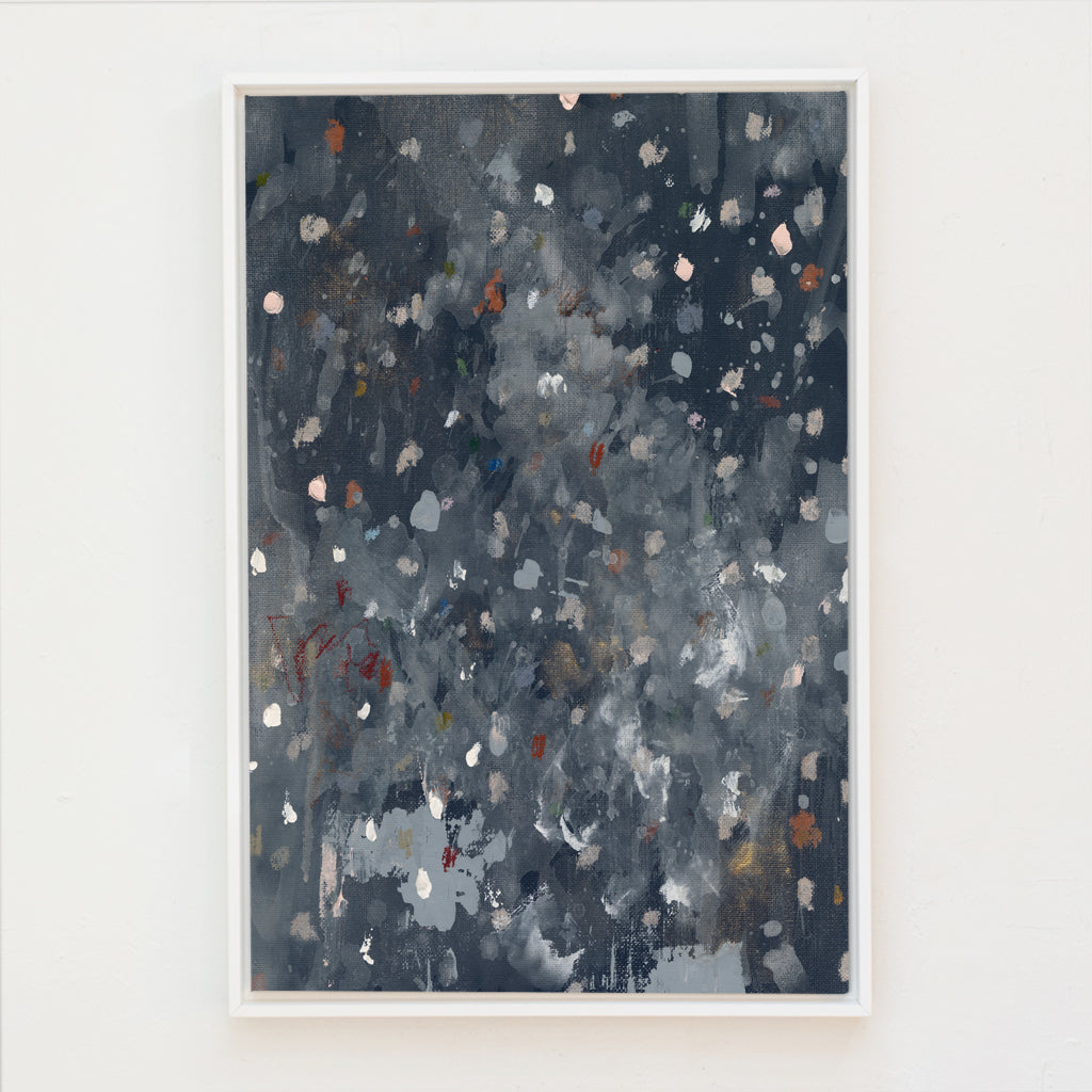 Beach Stones Canvas Wall Art . Rectangle