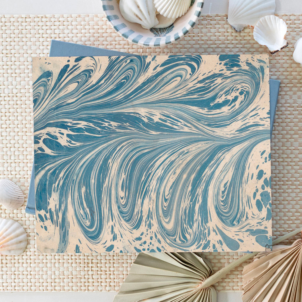 Blue Swirls | Art Print