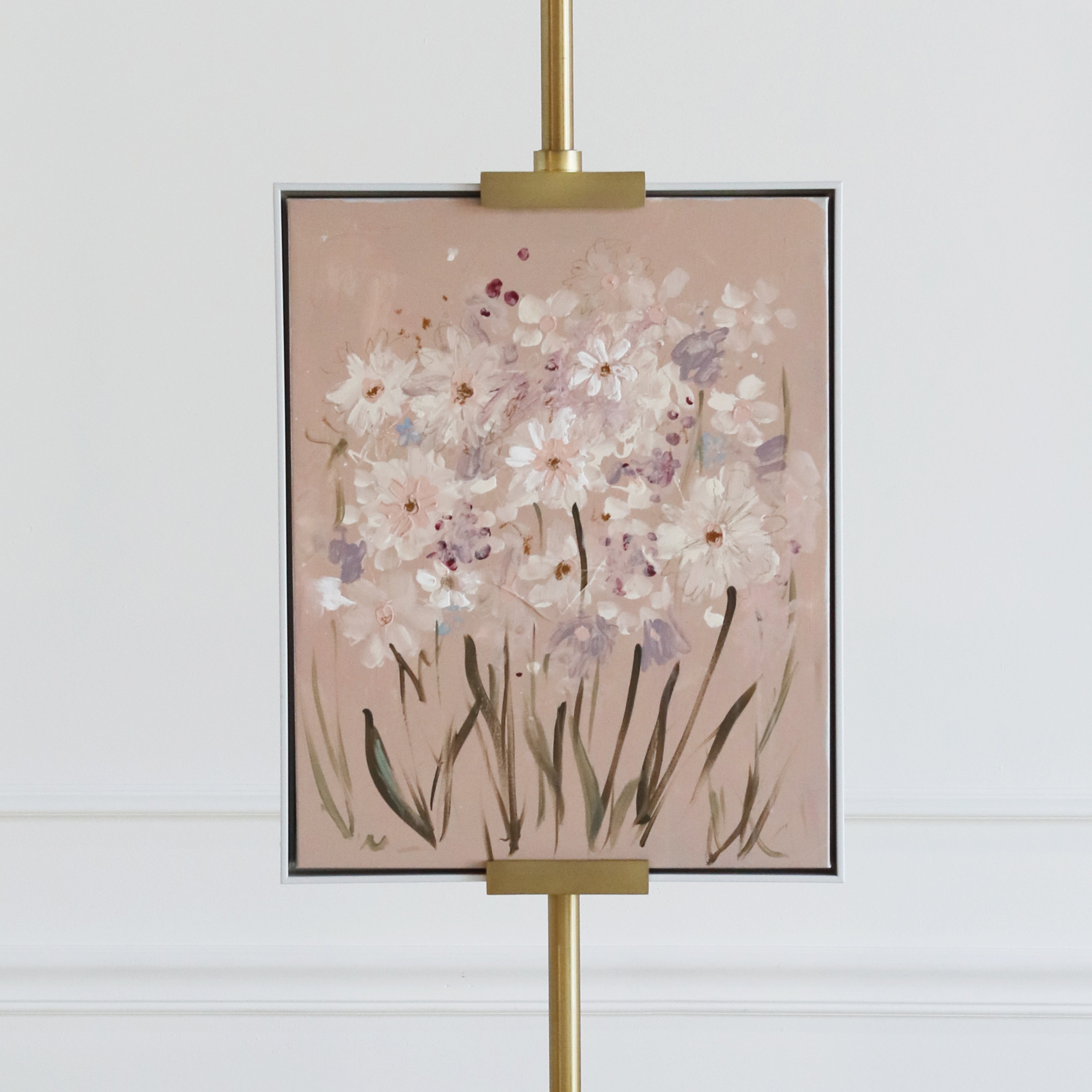 Blushing Blooms Canvas Wall Art