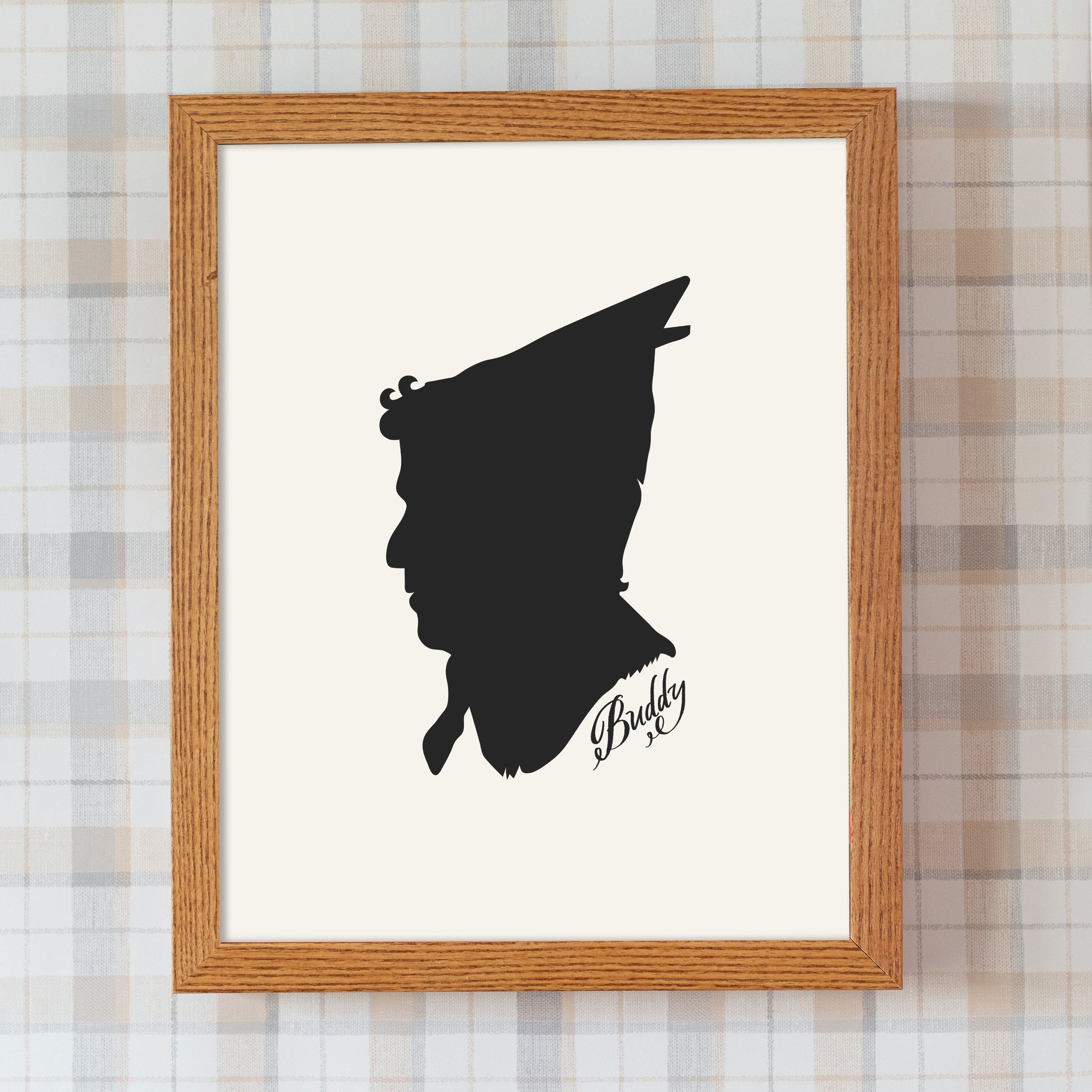 Buddy Silhouette | Canvas