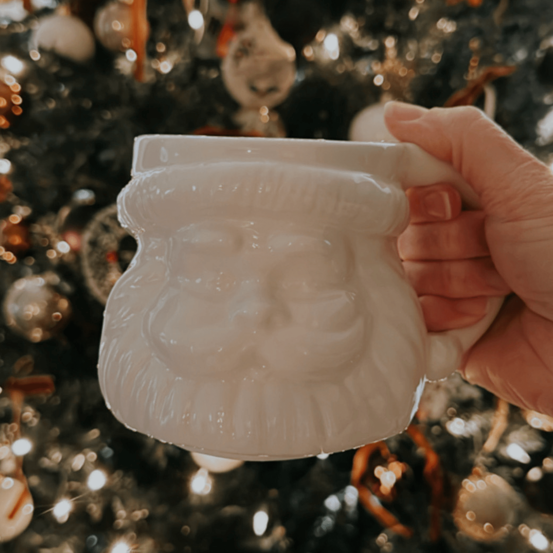 Santa Figurine Coffee Mug (15oz)