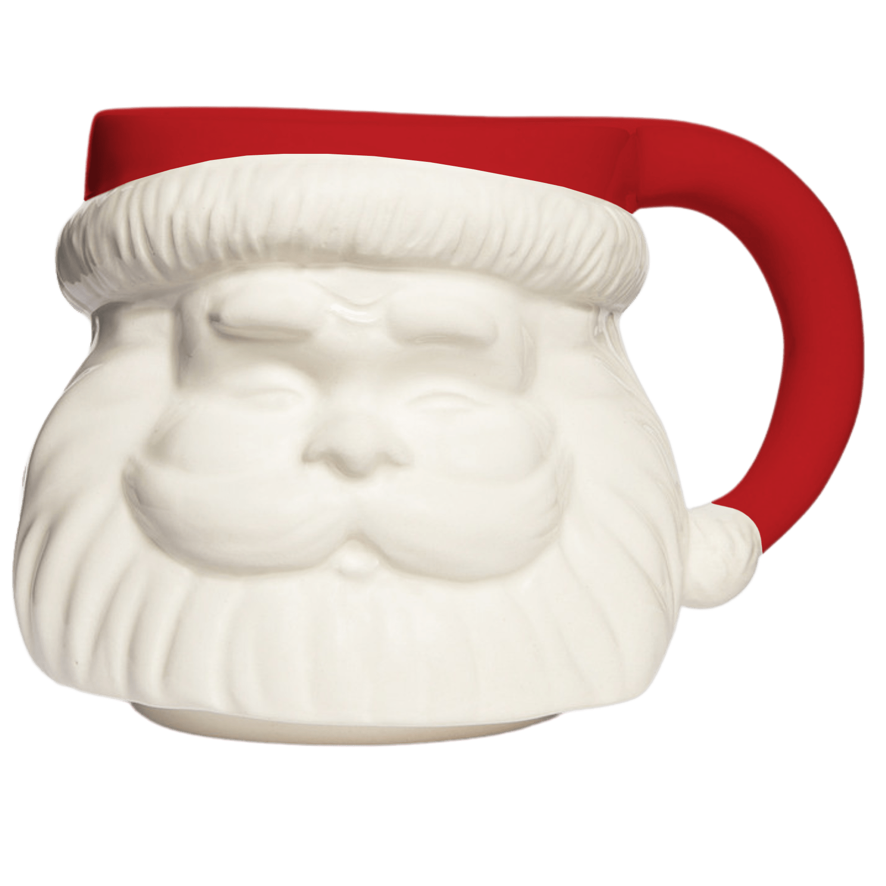 Red Hat Santa 19oz. Figurine Coffee Mug
