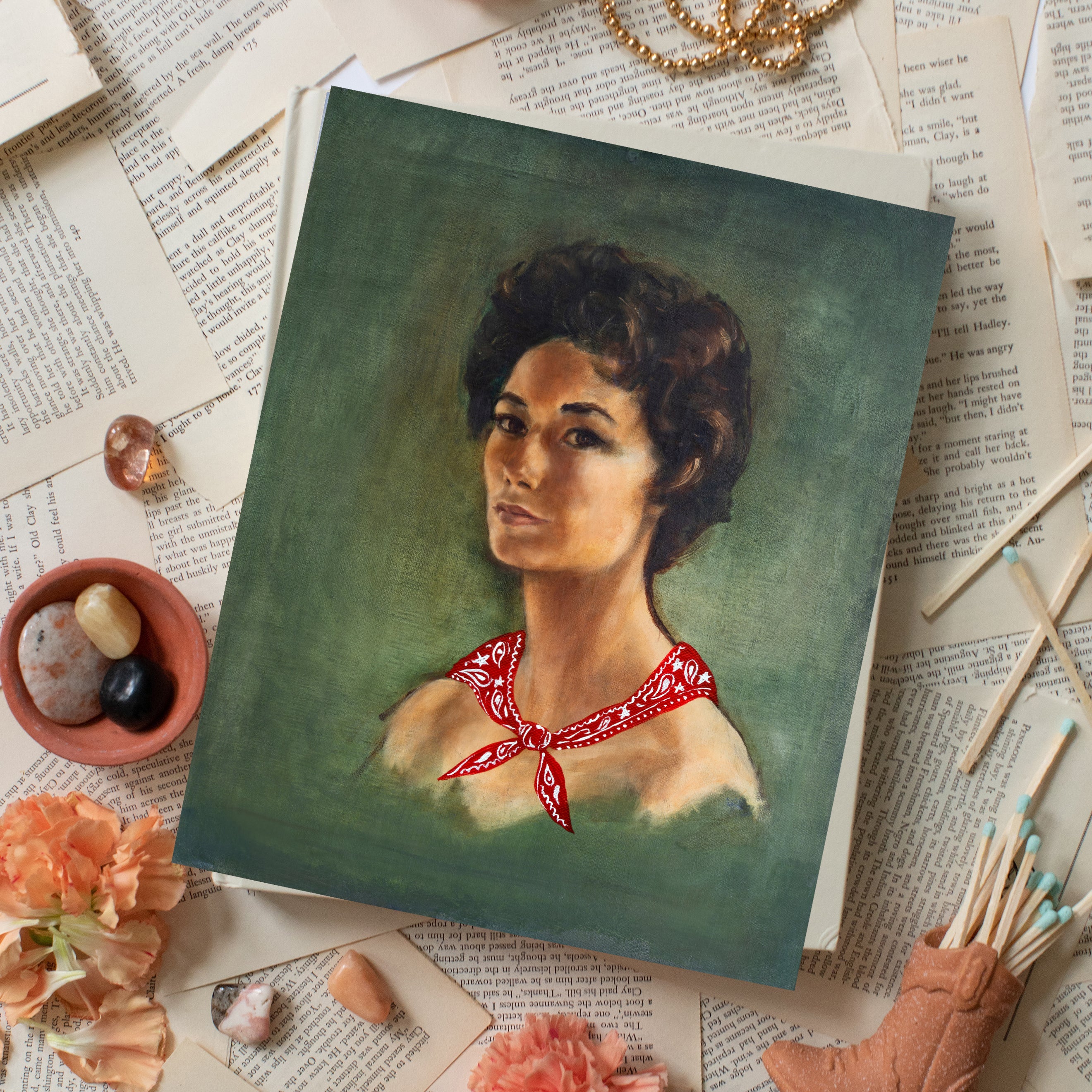 Cowgirl June Canvas Wall Art