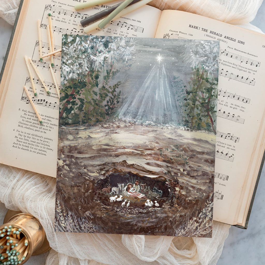 Cozy Nativity | Canvas