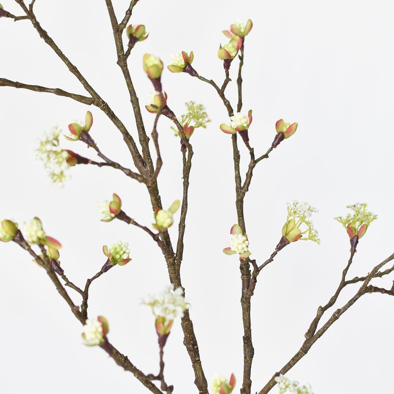 42" Faux Budding Blossom Branch Stem