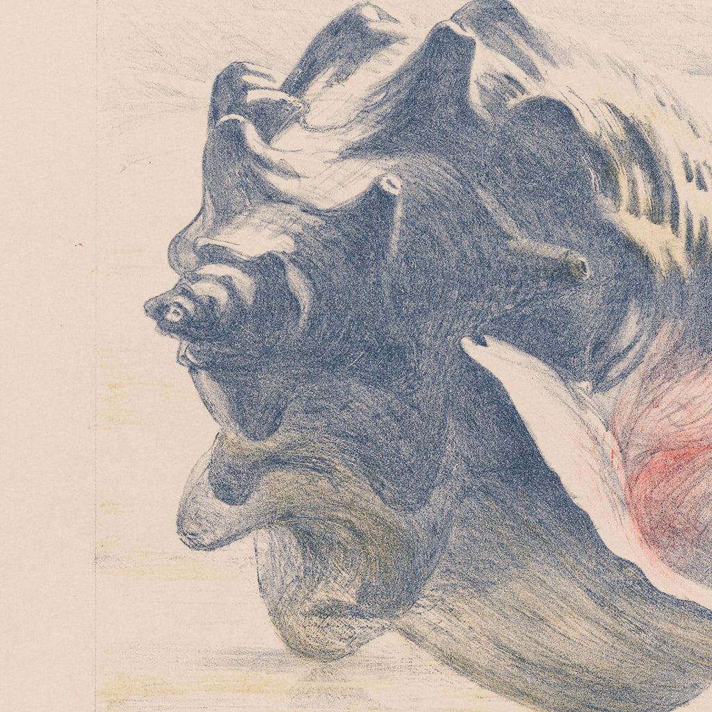 Pastel Conch Shell | Art Print