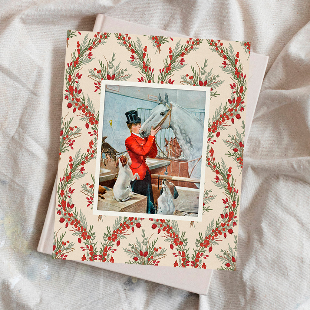 Equestrian and Her Darlings | Canvas