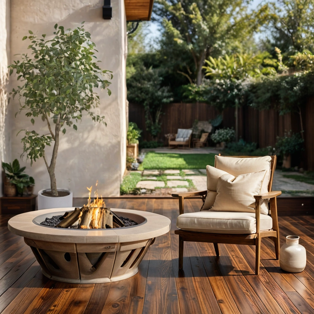 Artificial Ficus Tree with Artisan Planter