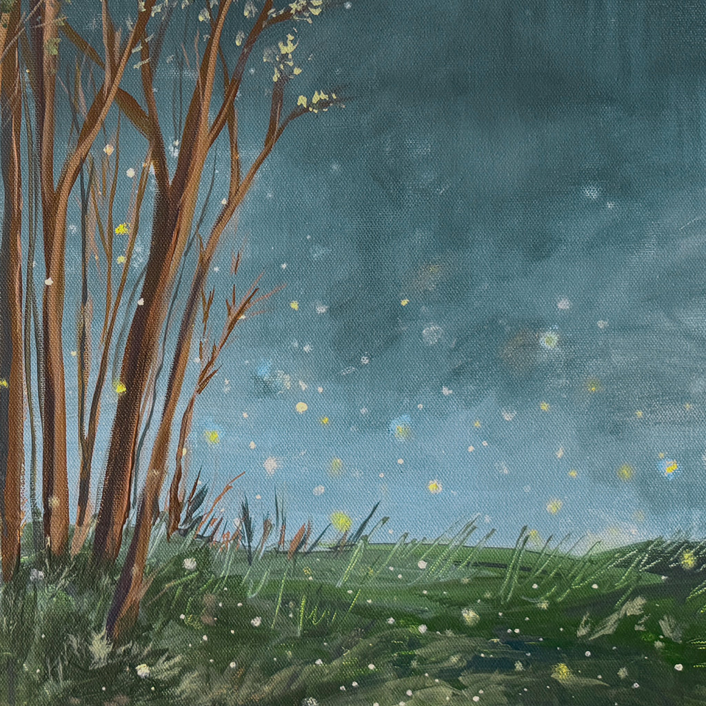 Firefly Woods Luxe Art Print