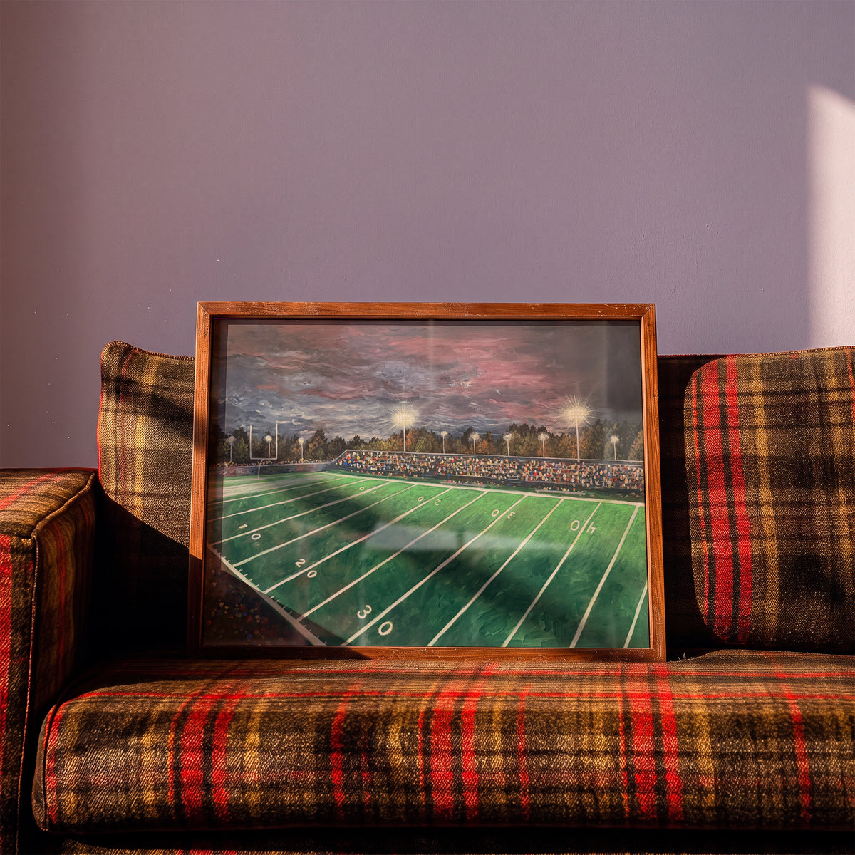 Friday Night Lights Luxe Art Print