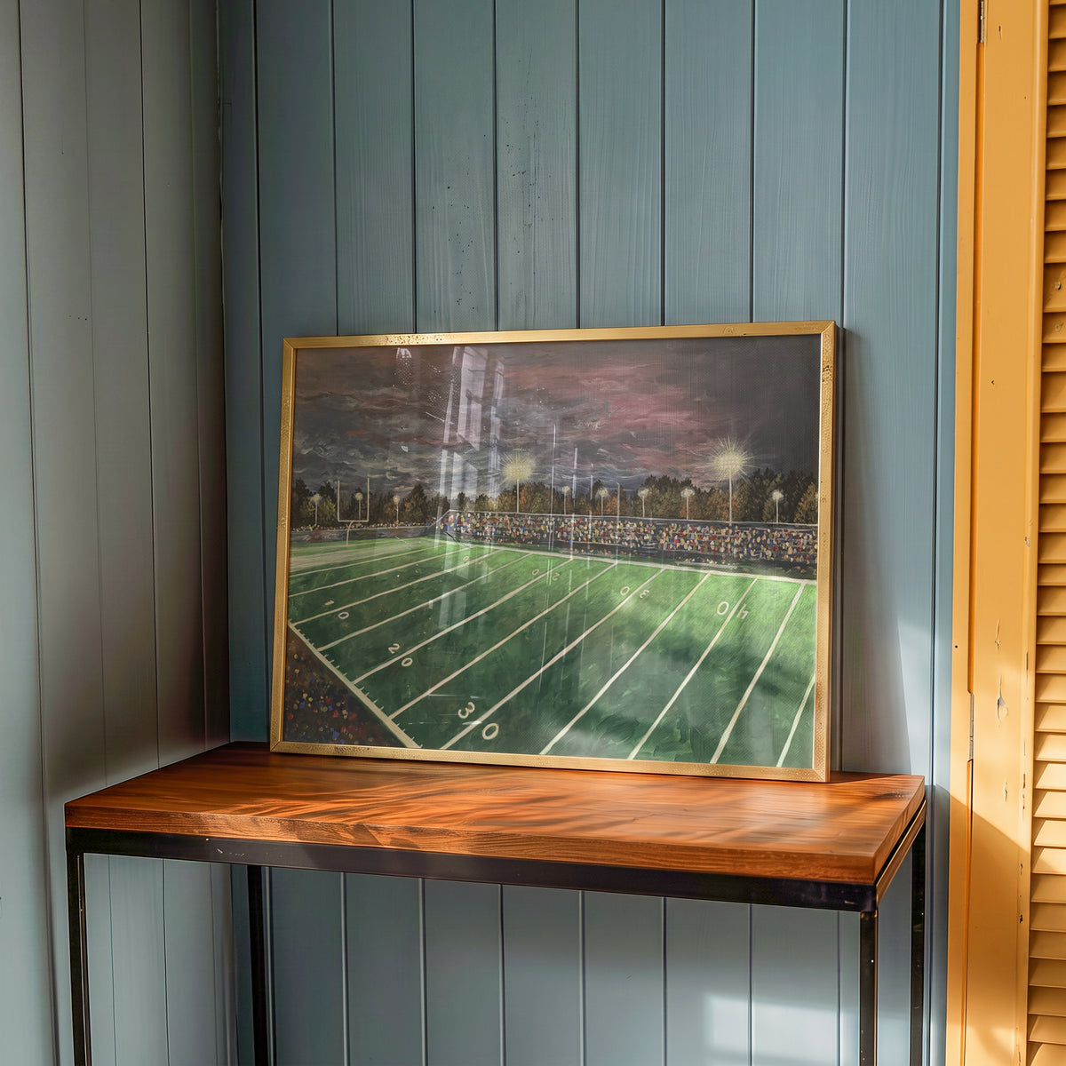Friday Night Lights Luxe Art Print