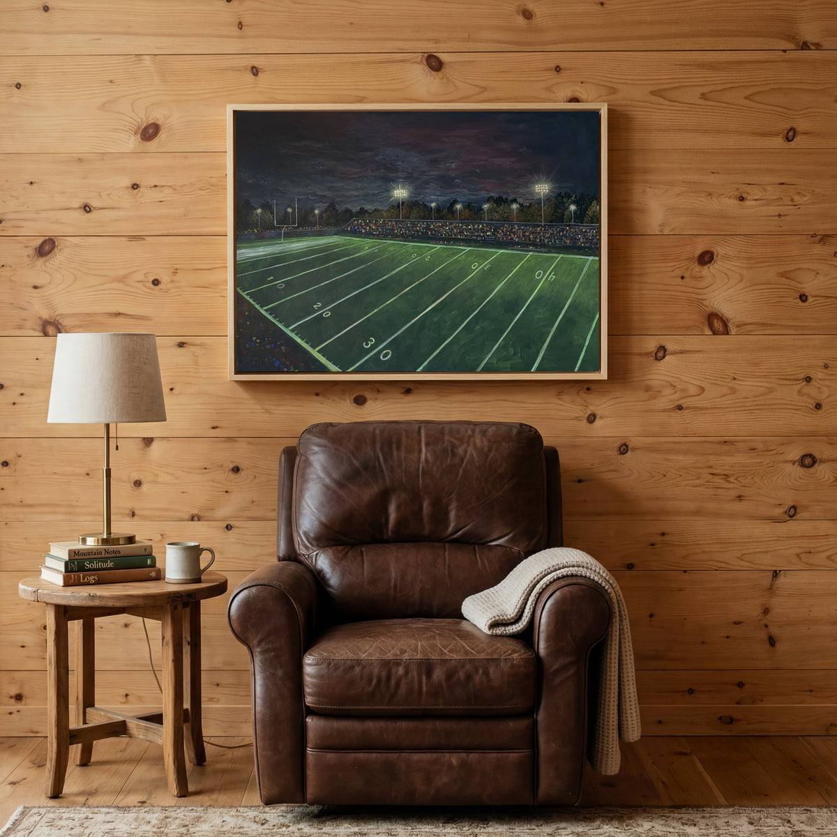 Friday Night Lights Canvas Wall Art