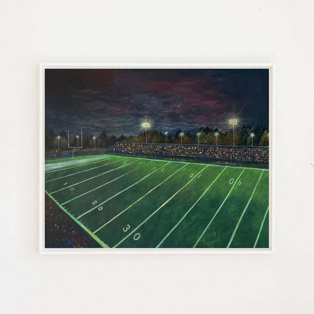 Friday Night Lights Canvas Wall Art