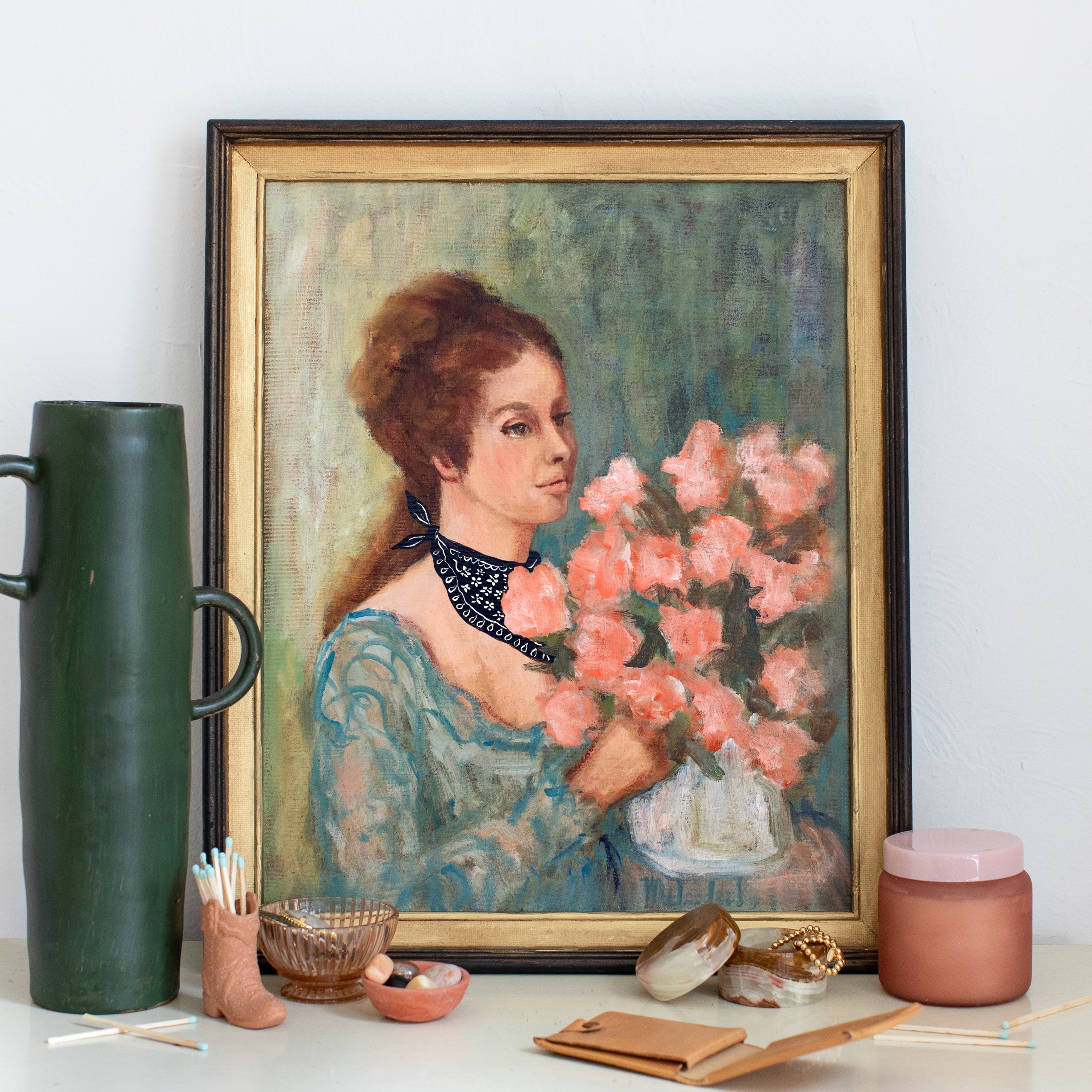 Ginger Rides West Luxe Art Print