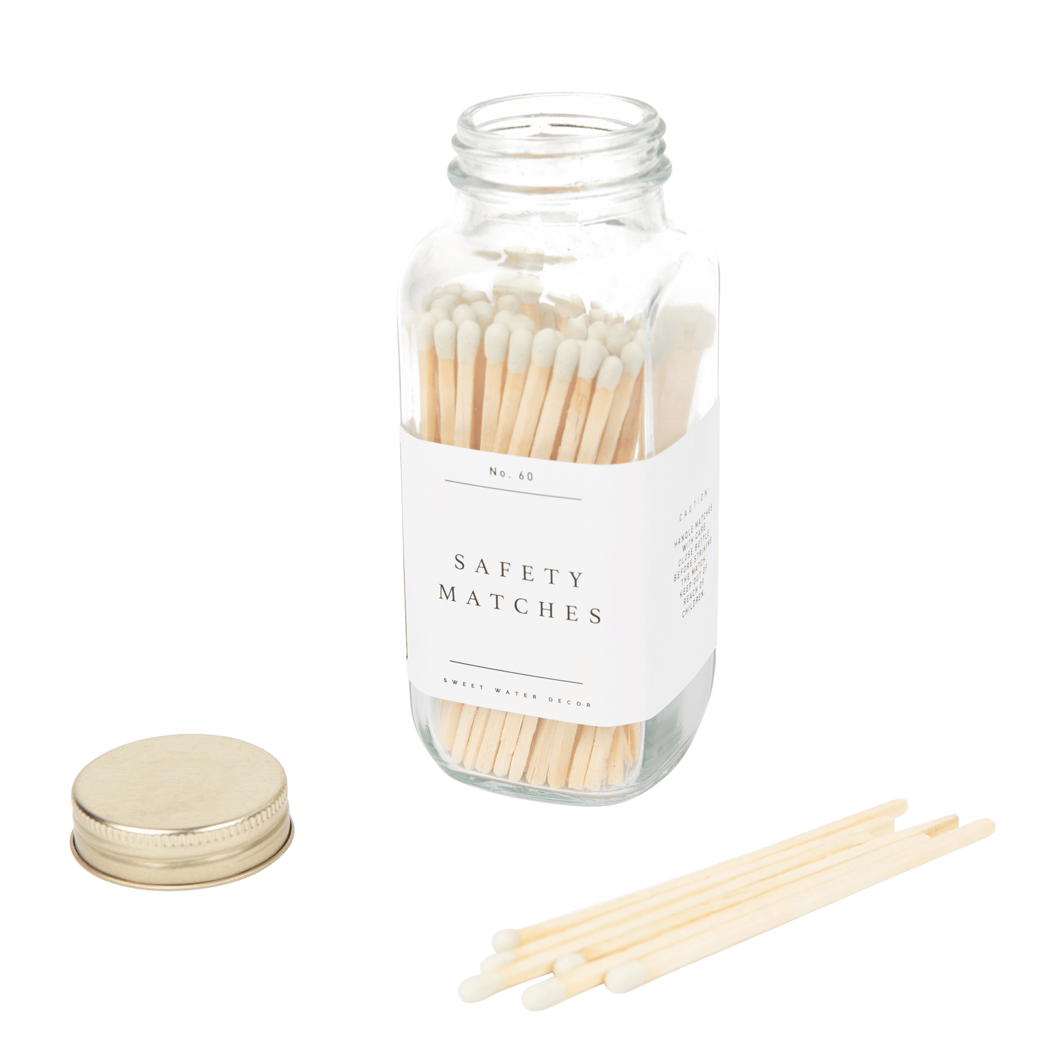 White Tip Safety Matches
