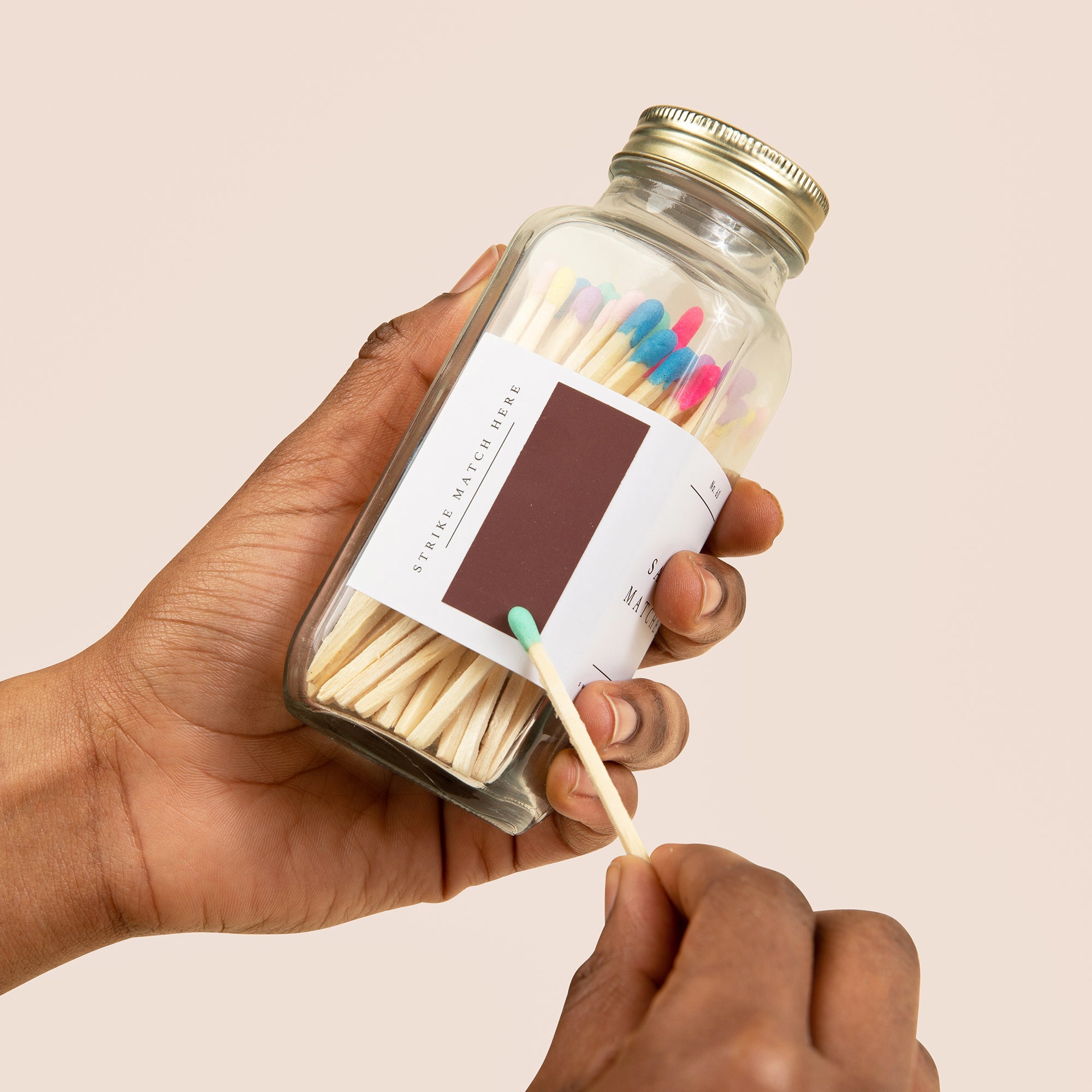 Multicolor Rainbow Safety Matches