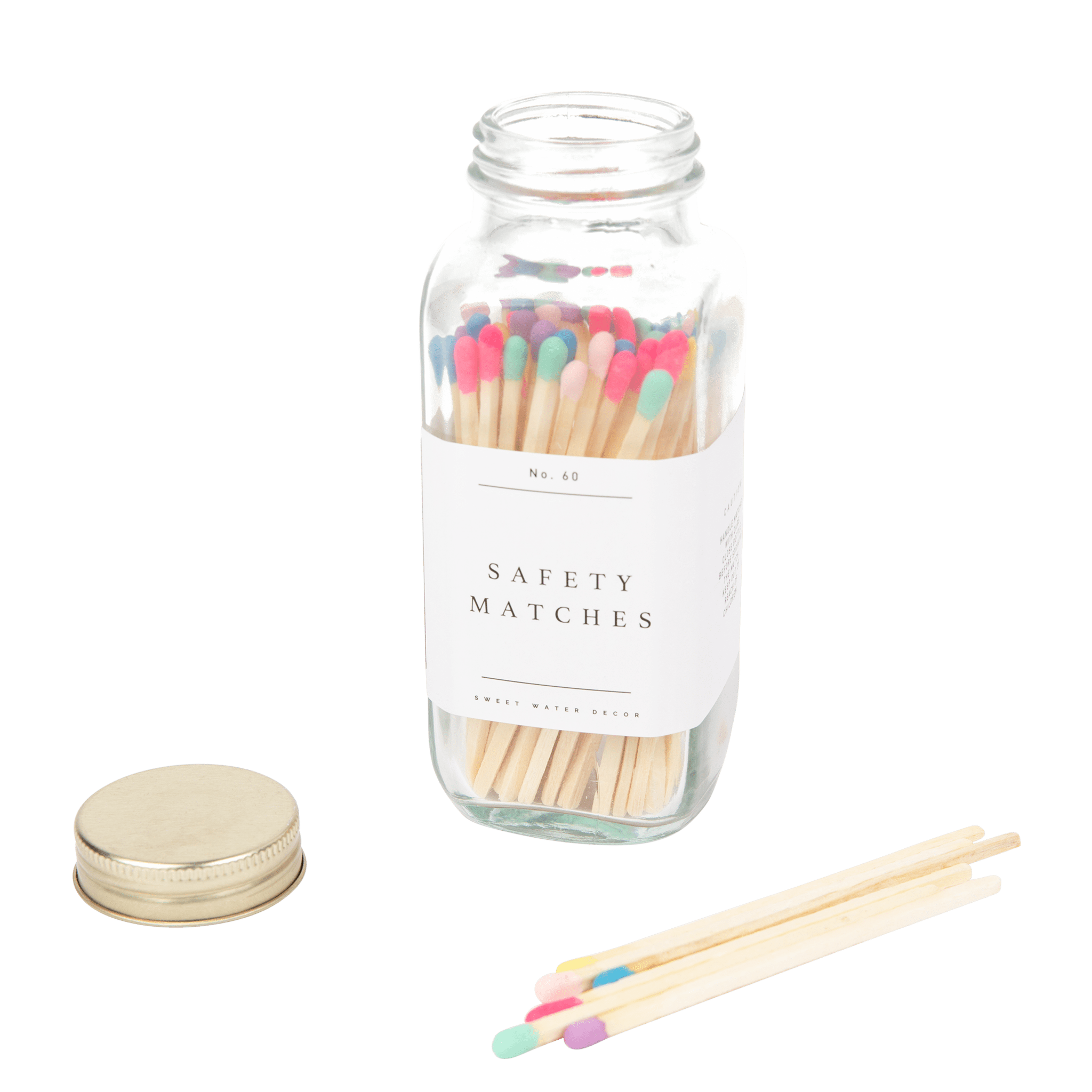 Multicolor Rainbow Safety Matches