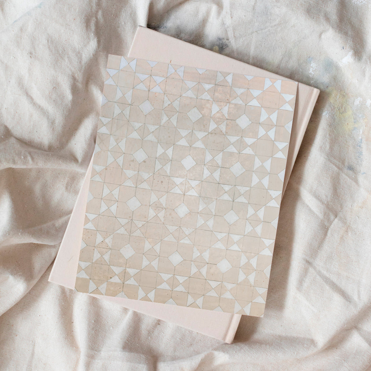 Heritage Quilt Luxe Art Print. Vertical